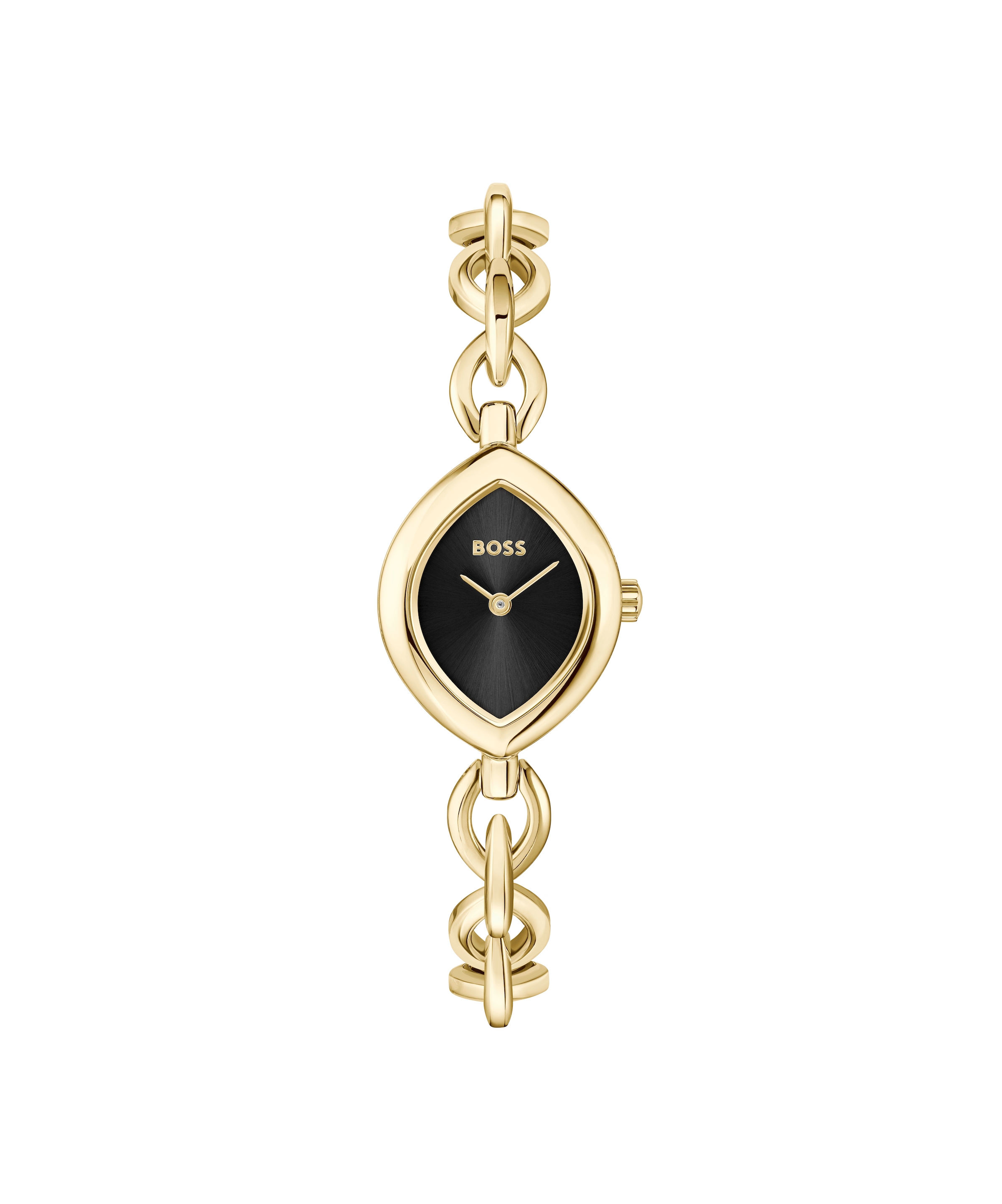 BOSS Quarzuhr »FIORA« Armbanduhr, Damenuhr, Edelstahlarmband, analog