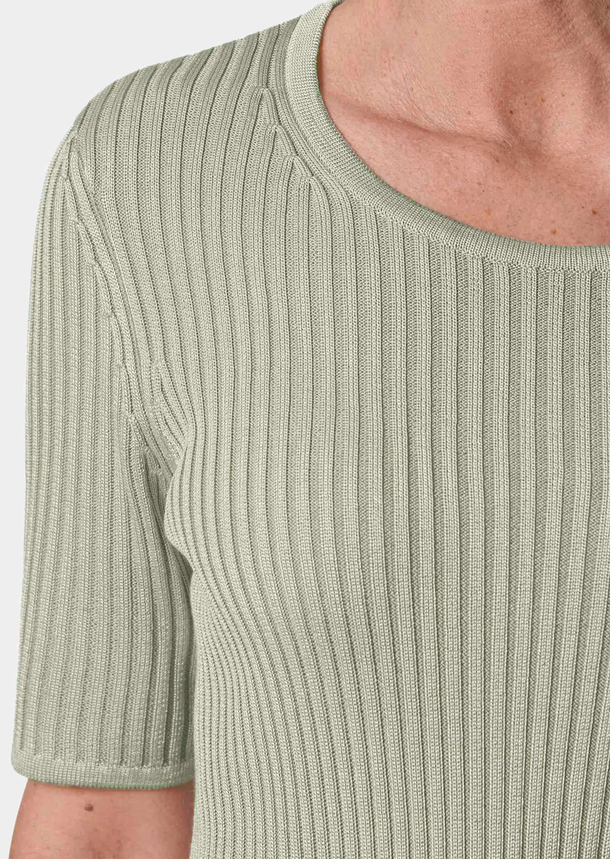 GOLDNER Rundhalspullover »Pflegeleichter Pullover in hochwertiger Rippenstruktur«