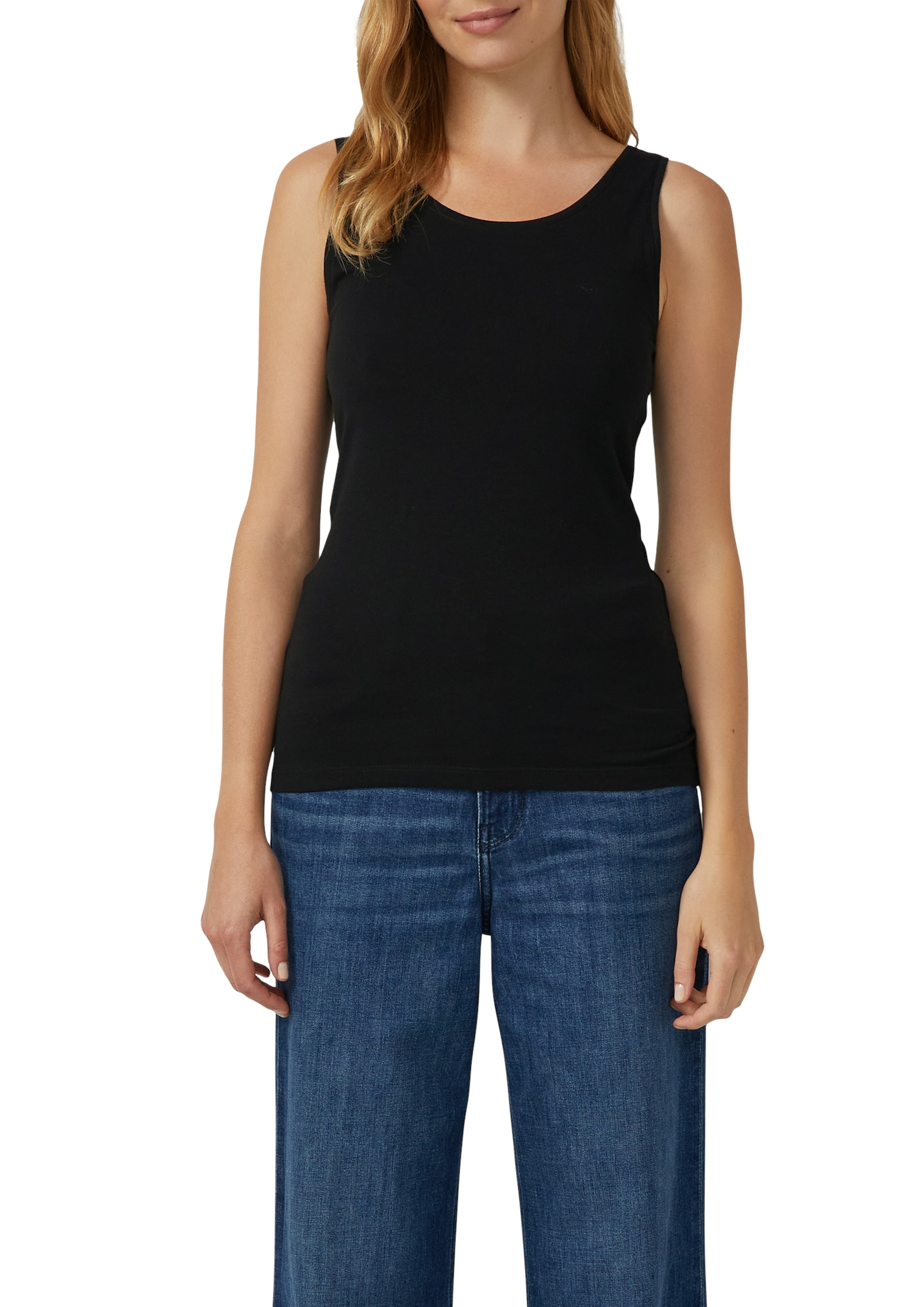 s.Oliver Tanktop 2 Stk. 2-er Pack, Sommertop, mit Stretch