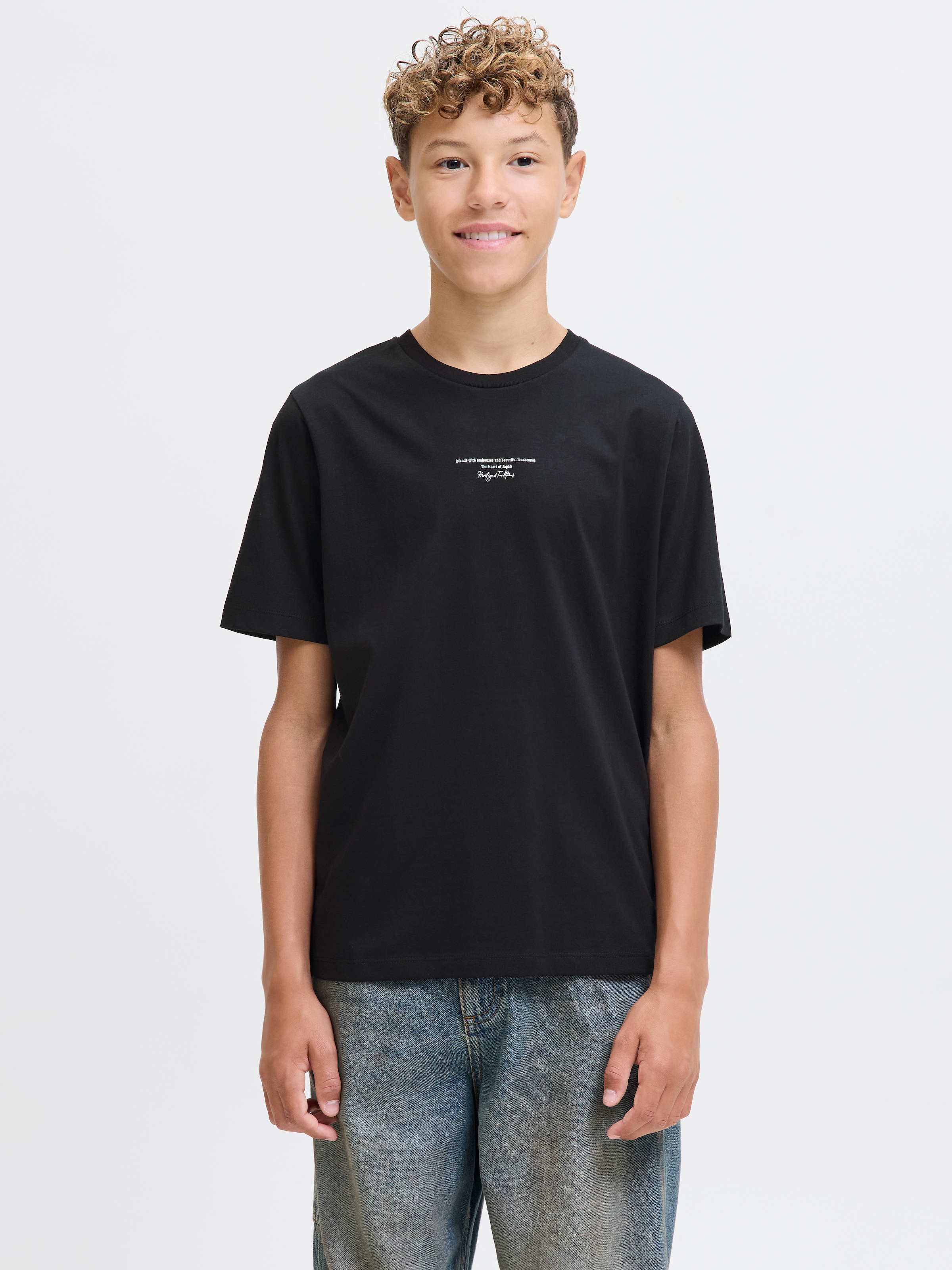 Jack & Jones Junior T-Shirt »JJKENJI TEE SS CREW NECK JNR«