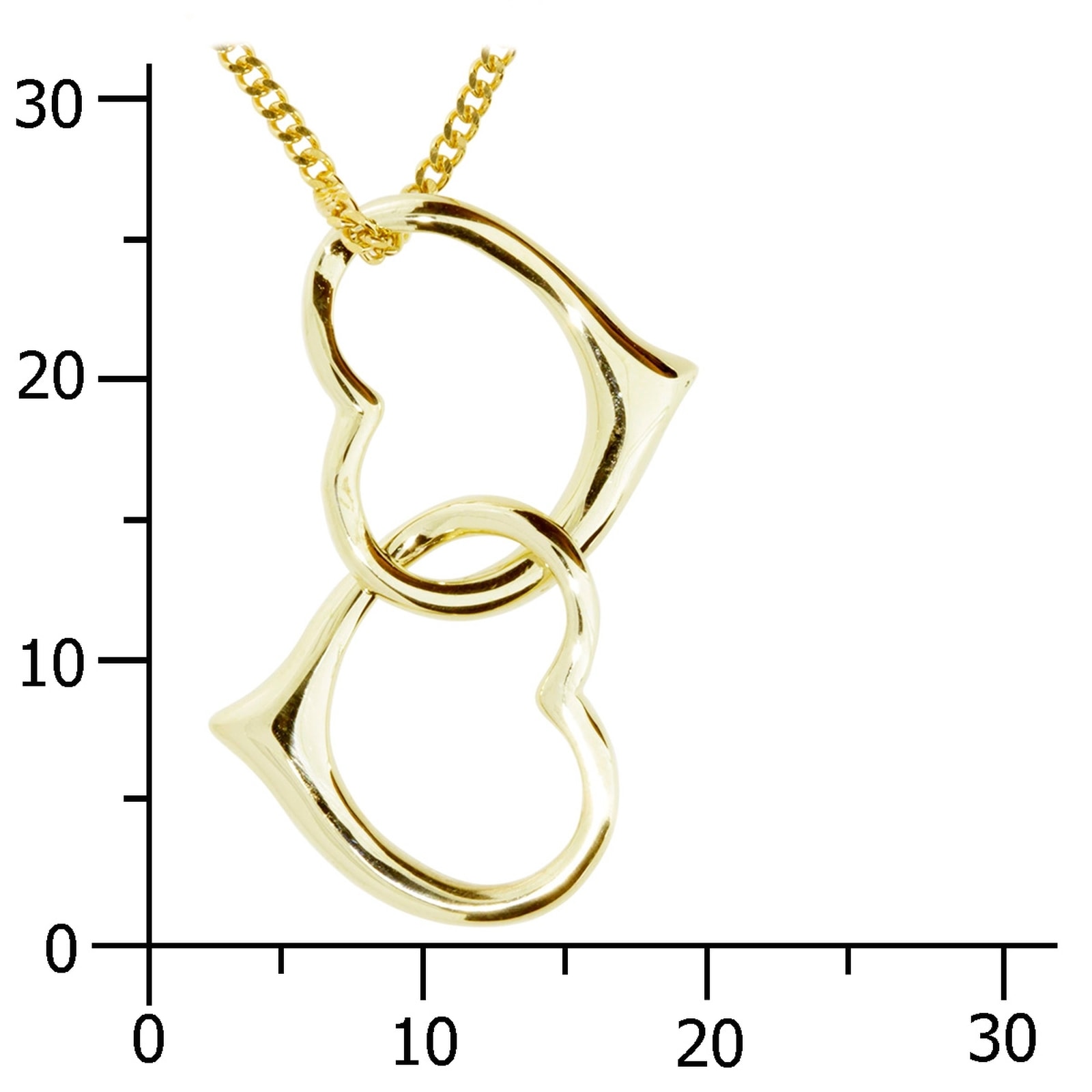 OSTSEE-SCHMUCK Kette mit Anhänger »- Herz - Gold 333/000 - ,«