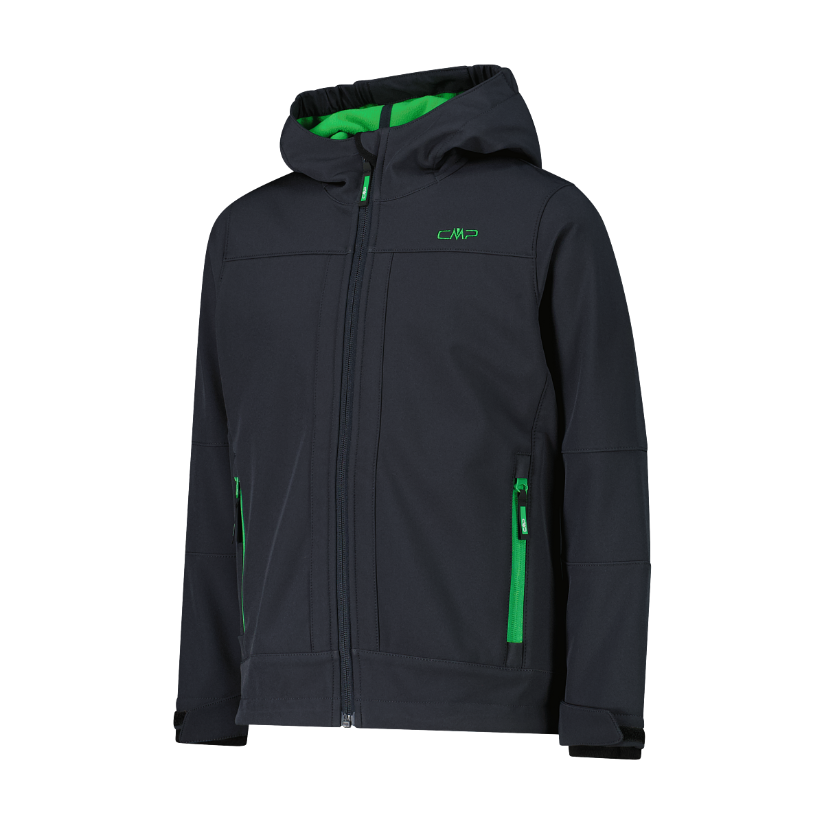 CMP Softshelljacke »KID  SOFTSHELL JACKET FIX HOOD« mit Kapuze mit Clima Protect Membran, wasserabweisend, atmungsaktiv