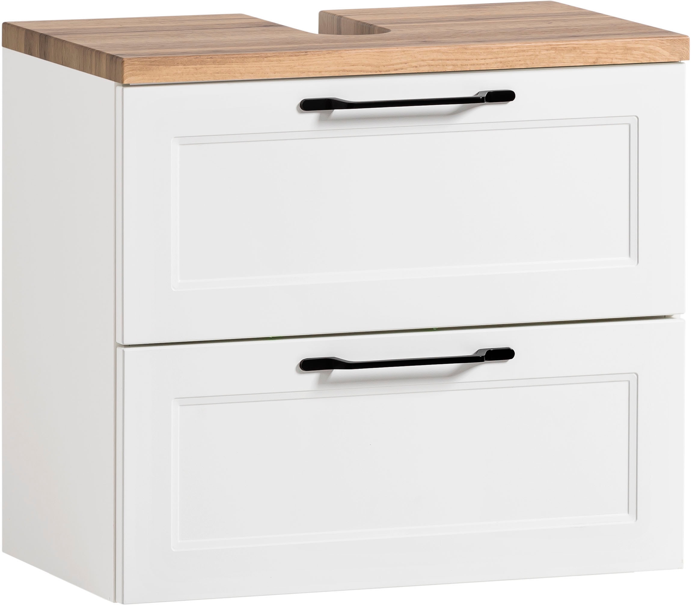 welltime Waschbeckenunterschrank »Lana«, Badmöbel, 2 Schubladen, 60 cm breit