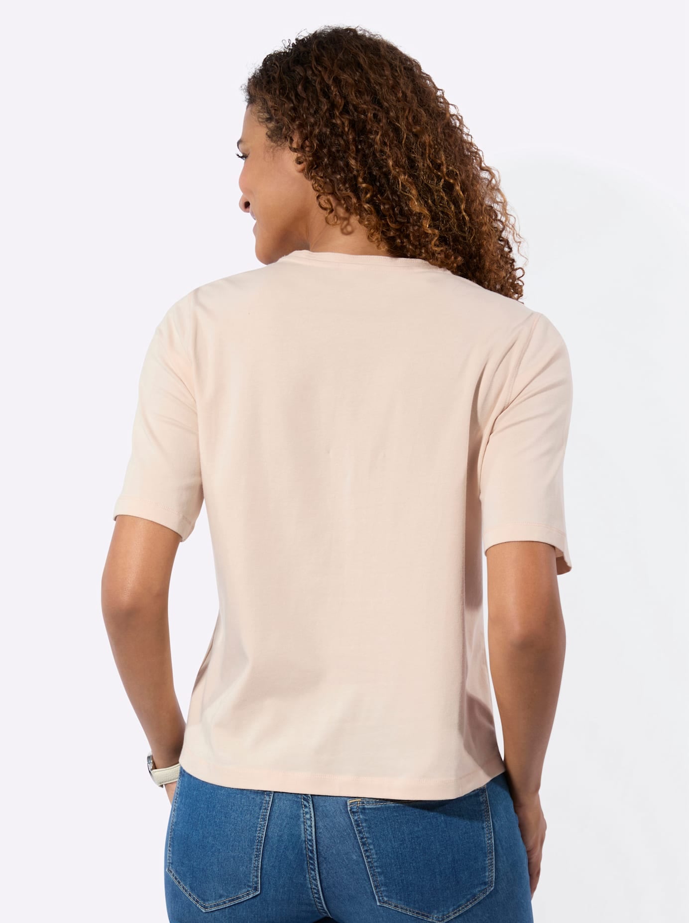 Inspirationen Spitzenshirt »Kurzarm-Shirt« 1 tlg.