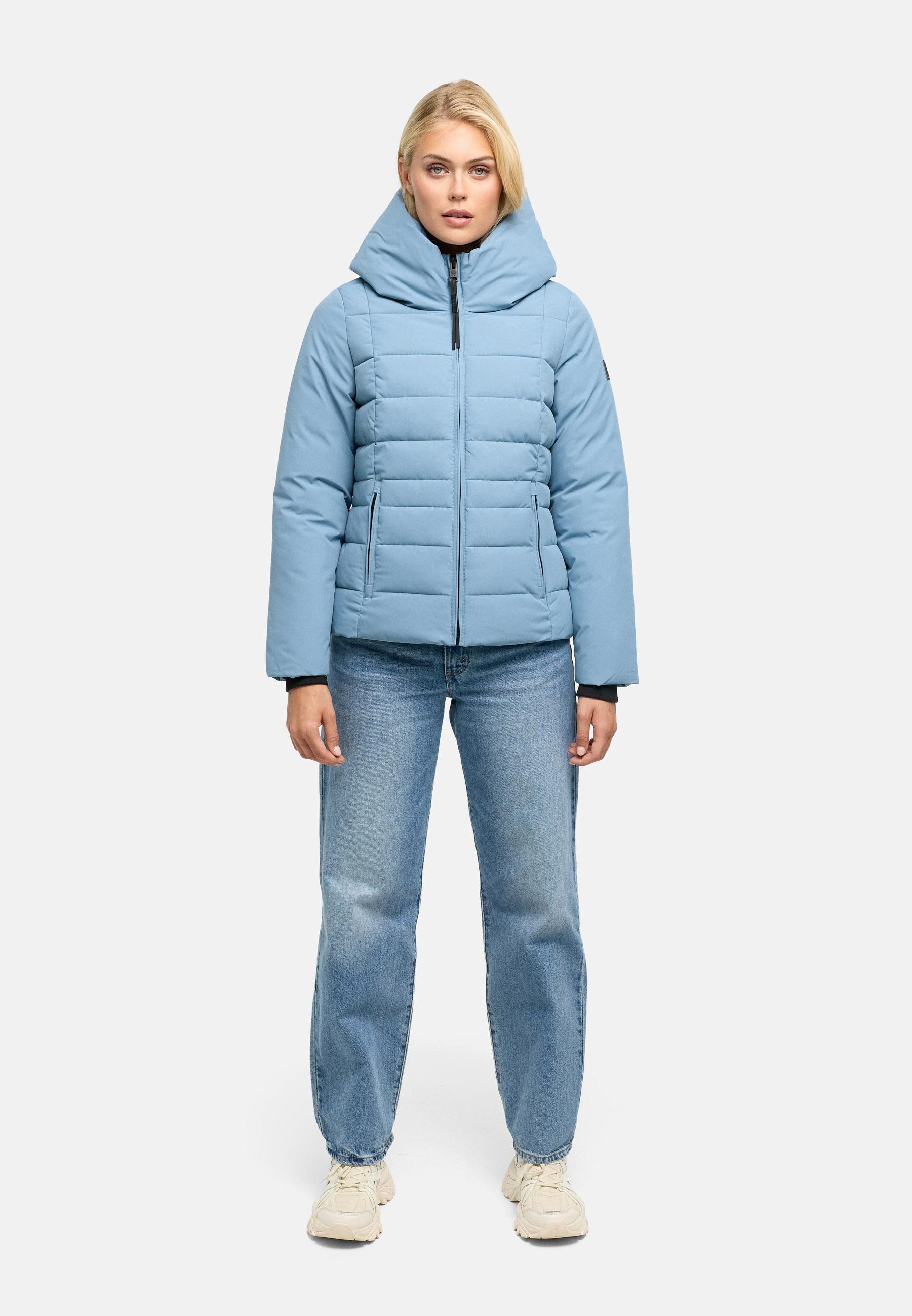 Navahoo Outdoorjacke »Outdoorjacke Stepptänzchen XIV« mit Kapuze Warme Damen Steppjacke mit Kapuze
