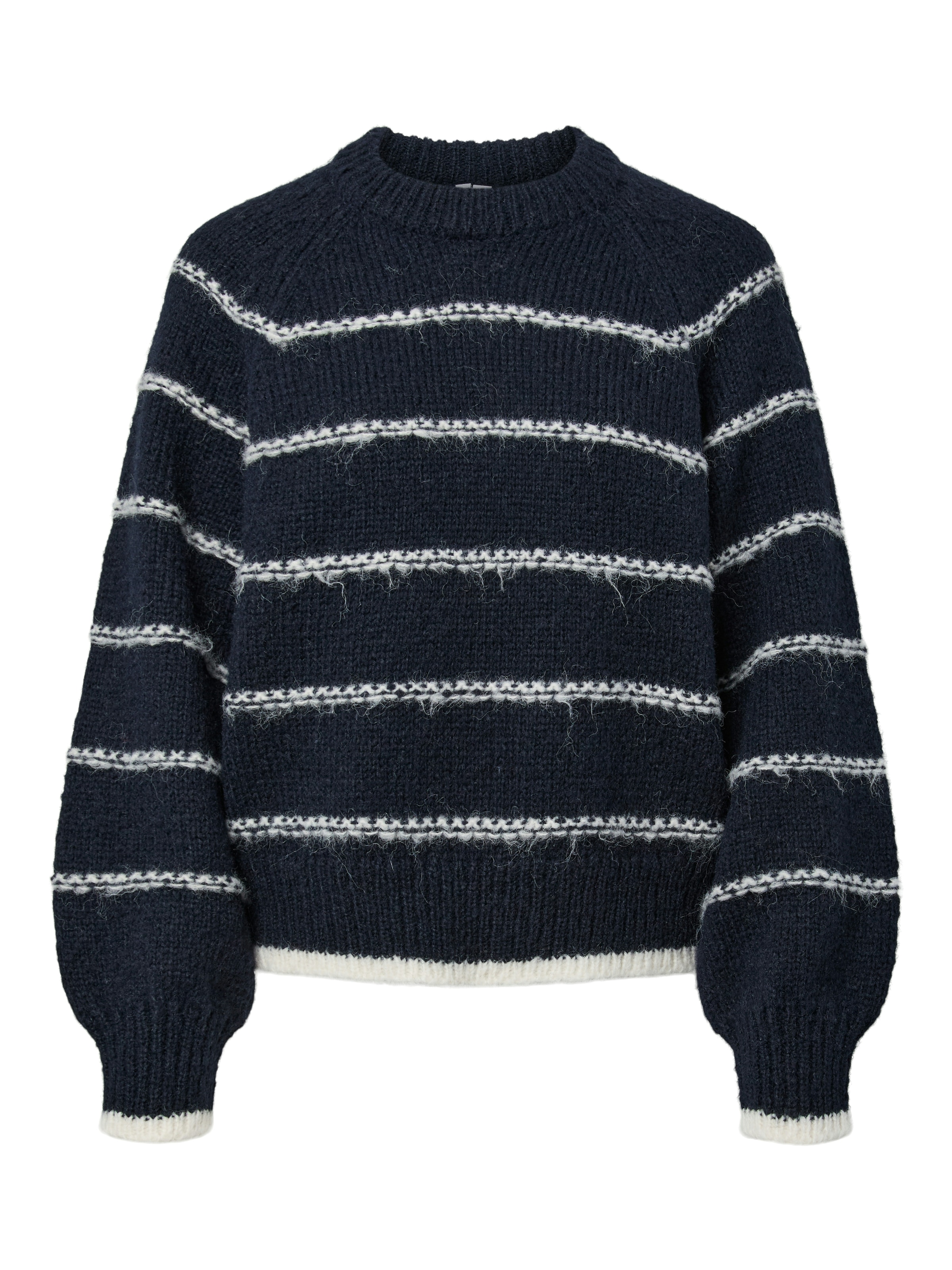 pieces Strickpullover »PCNELIA LS O-NECK KNIT NOOS BC«