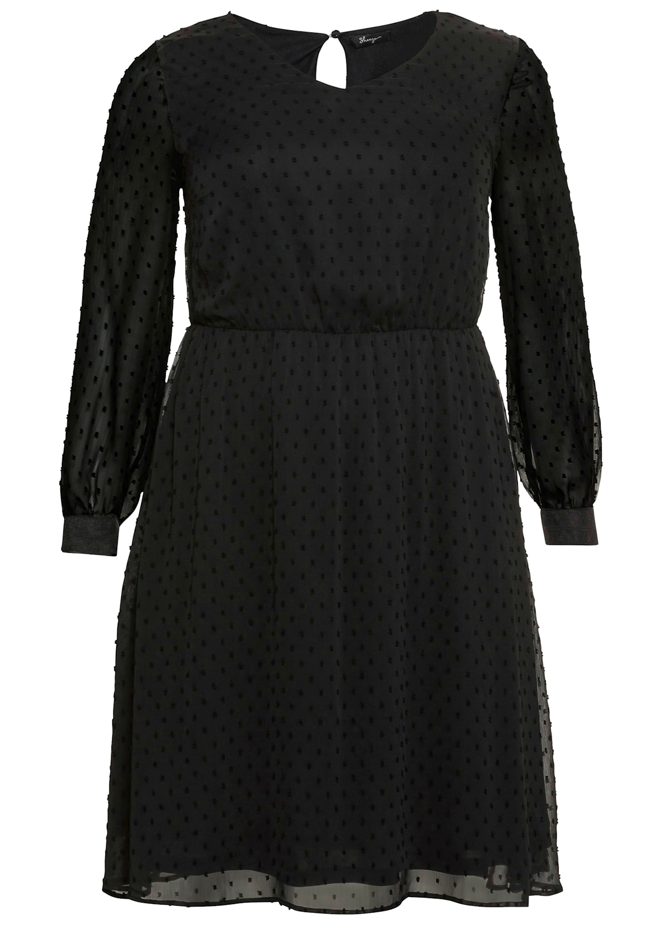 Sheego Chiffonkleid »Abendkleid«