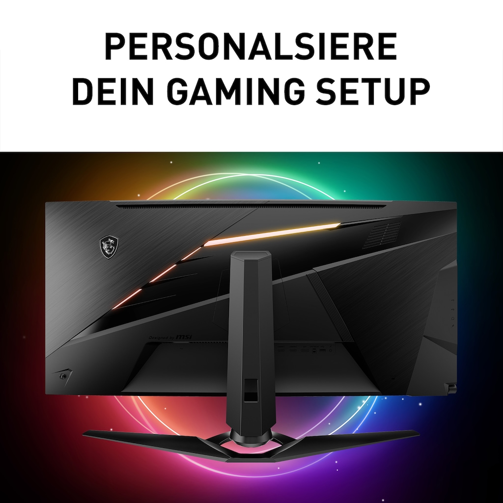 MSI Curved-Gaming-LED-Monitor »Optix MEG381CQRDE Plus«, 95,25 cm/37,5 Zoll, 3840 x 1600 px, UWQHD+, 1 ms Reaktionszeit, 175 Hz