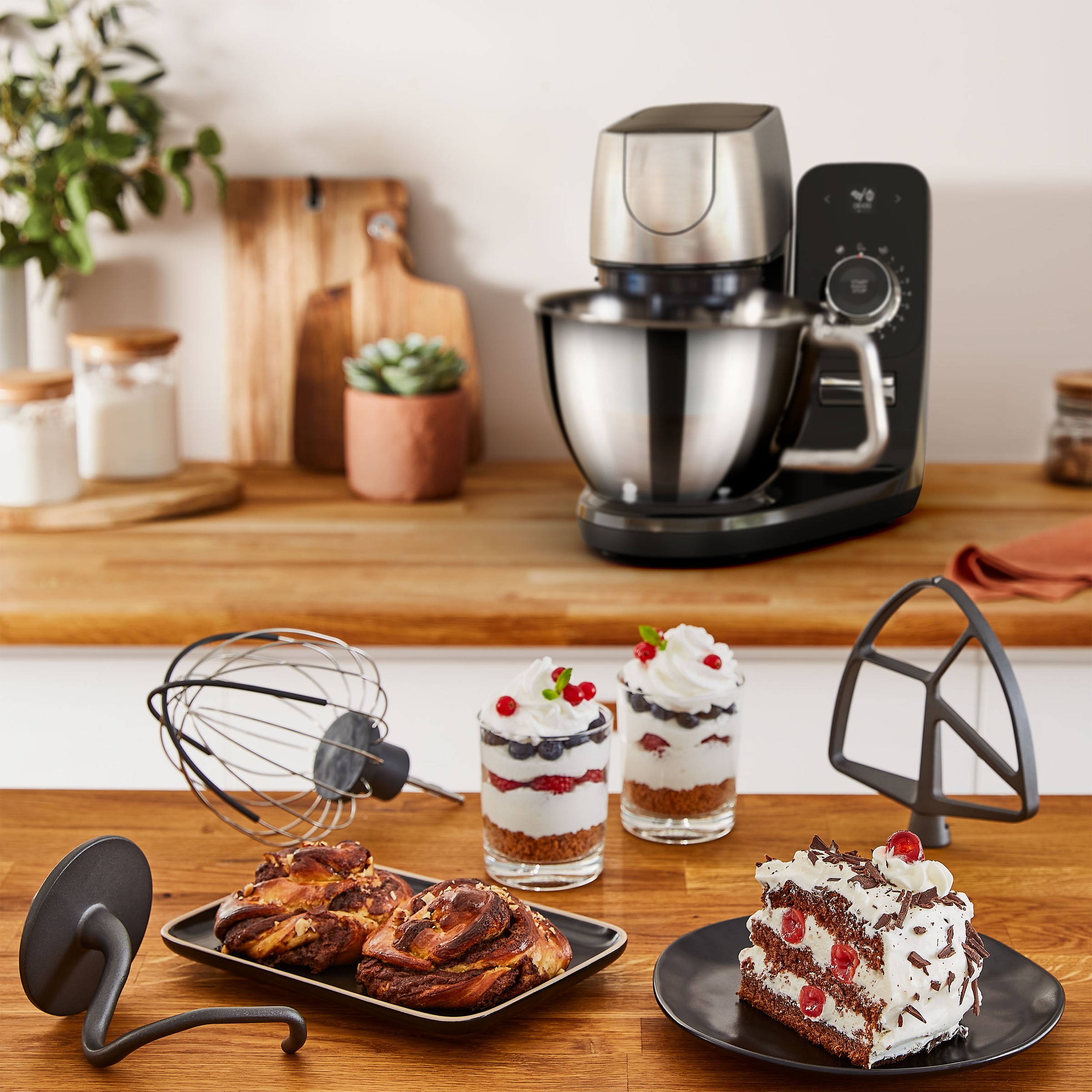 Tefal Küchenmaschine »QB9008 Coach«, 8 Automatikprogramme, personalisiertes Erlebnis, leiser Motor