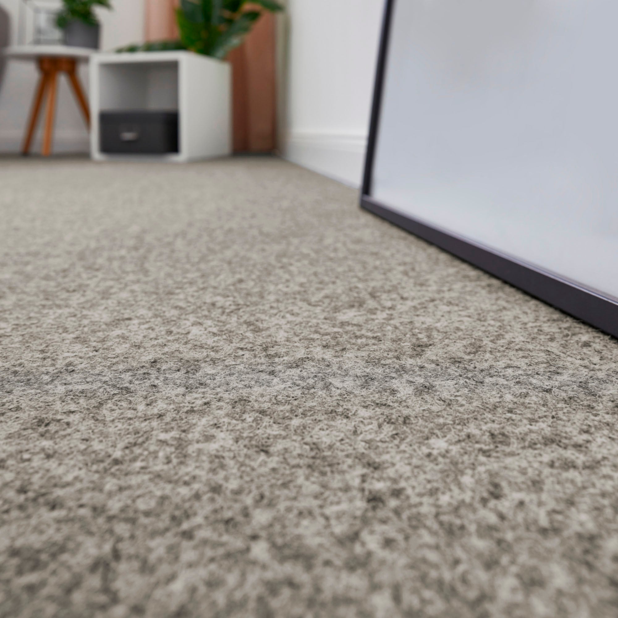 Andiamo Teppichboden »Invitay, Nadelvlies, Made in Belgium«, rechteckig, 5 mm Höhe, melierte Optik, Breite 200 cm oder 400 cm, robust & strapazierfähig
