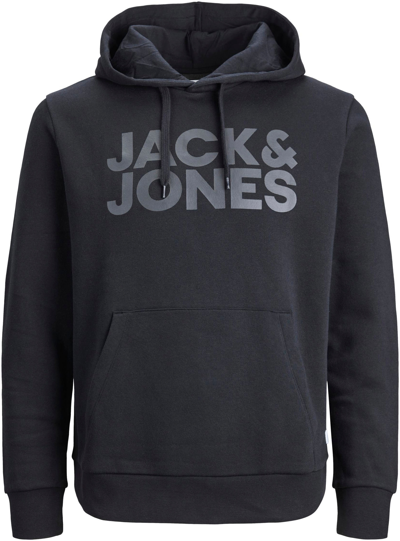 Jack & Jones Kapuzensweatshirt »JJECORP LOGO SWEAT HOOD NOOS«, mit Logo Print