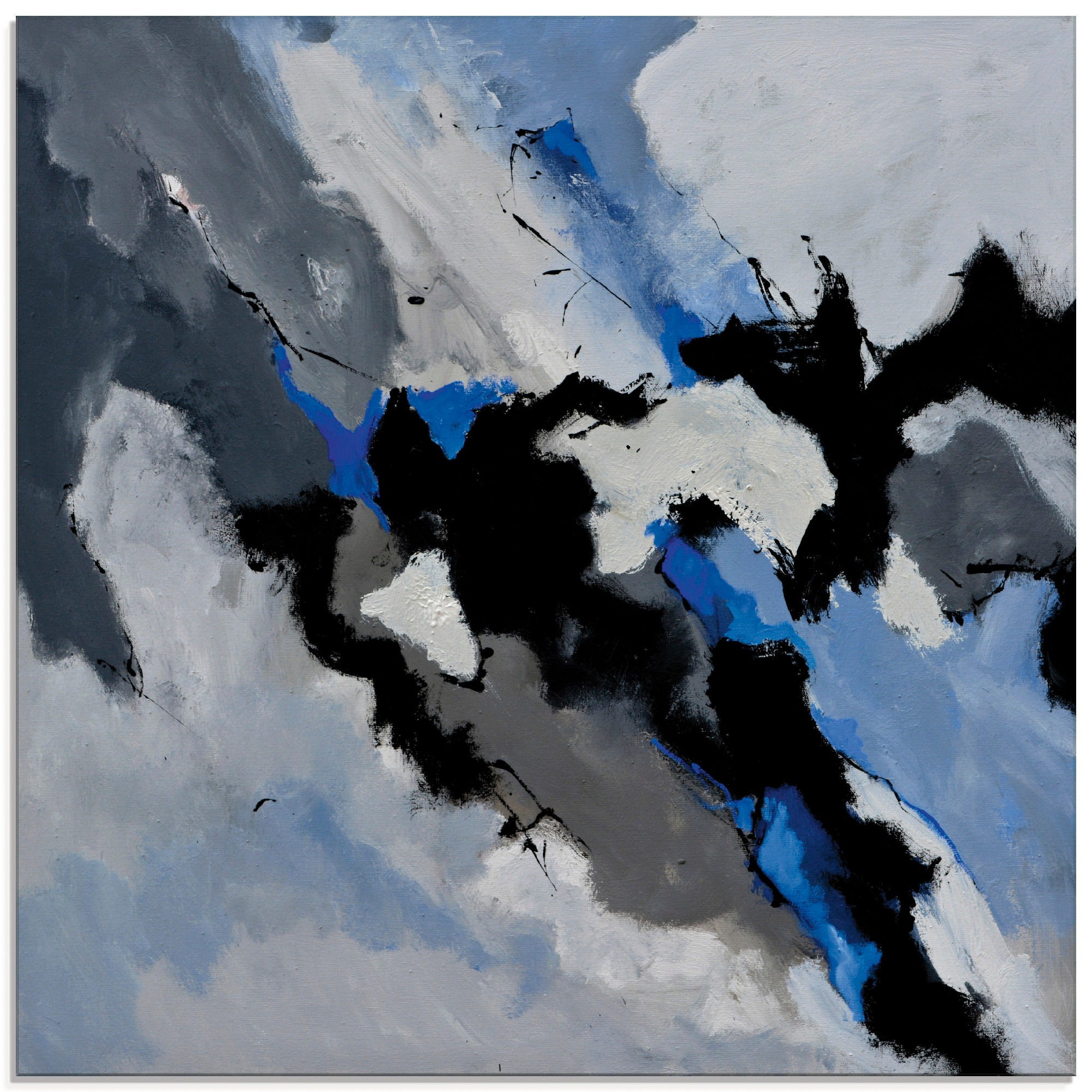Artland Glasbild »Abstrakt XVIII«, Gegenstandslos, (1 St.)