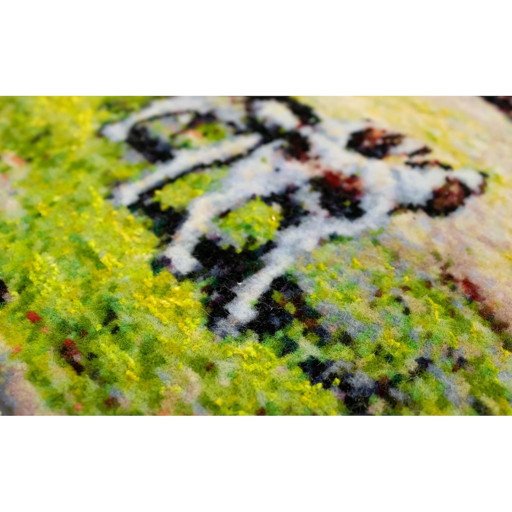 morgenland Wandteppich »Bild-Teppich Figurativ 98 x 78 cm«, rechteckig