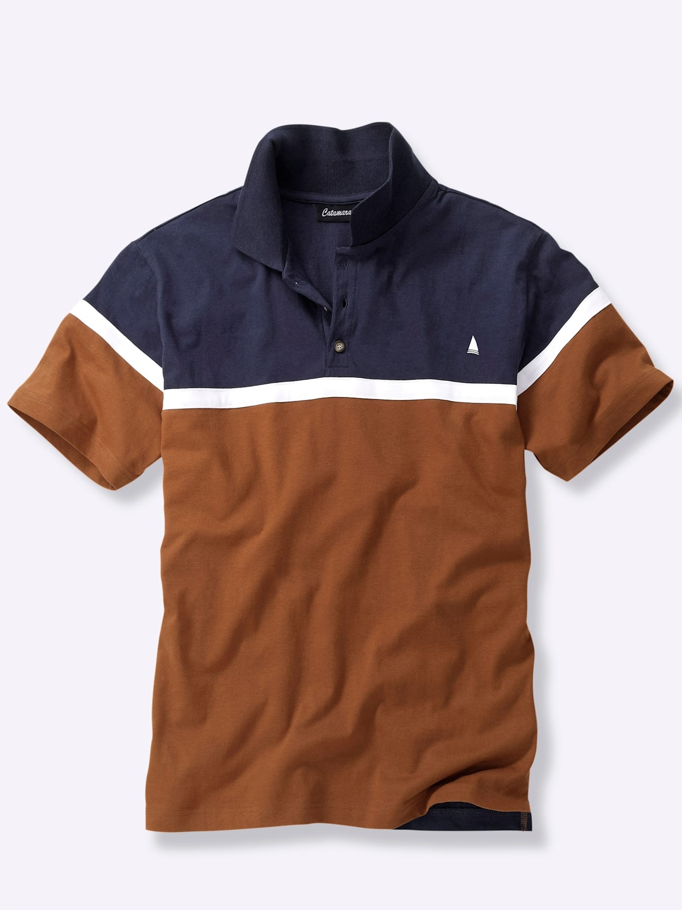 Catamaran Kurzarmshirt »Kurzarm-Poloshirt« 1 tlg.