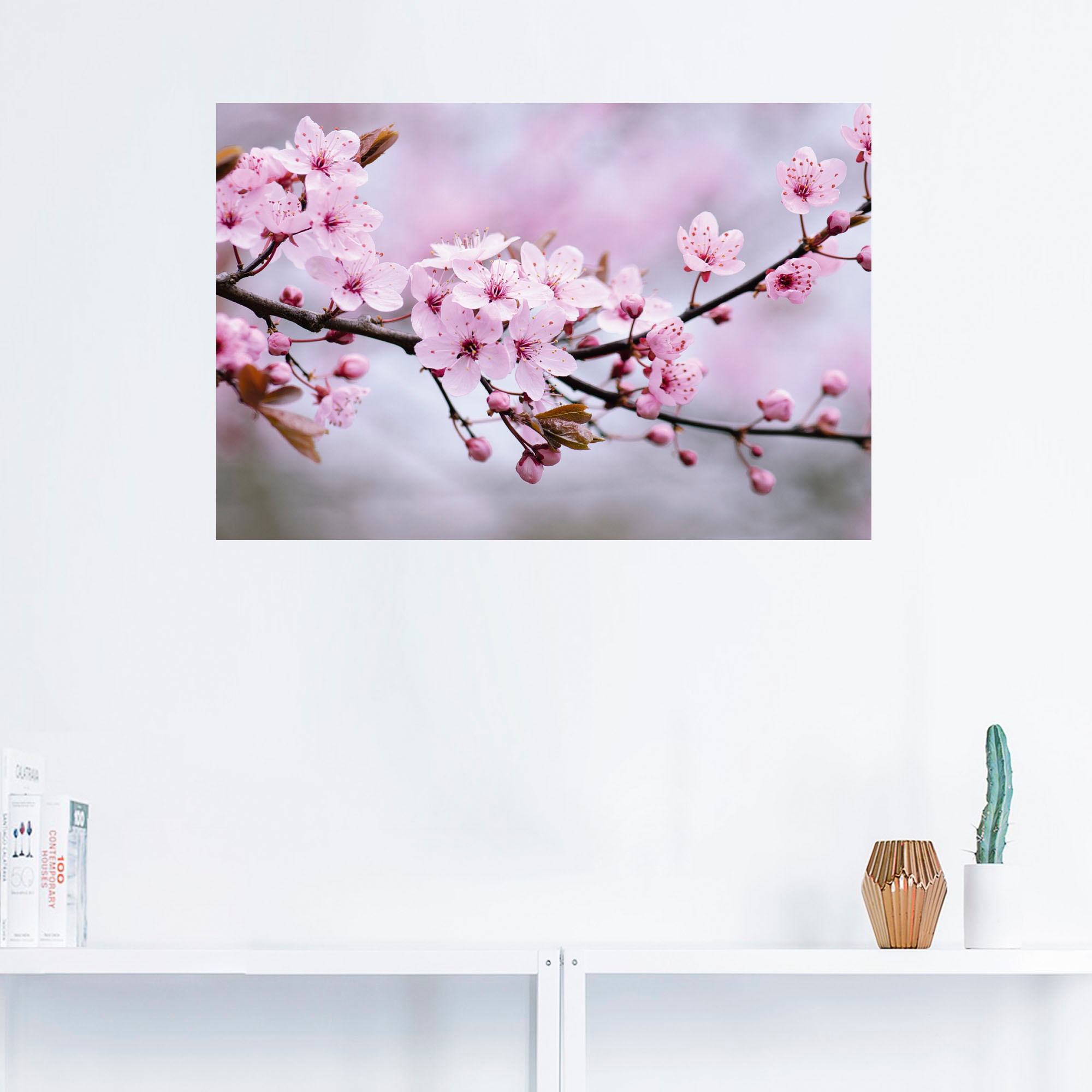 Artland Wandbild im OTTO Shop St.) bestellen Blumen, Online (1 »Kirschblüten«,