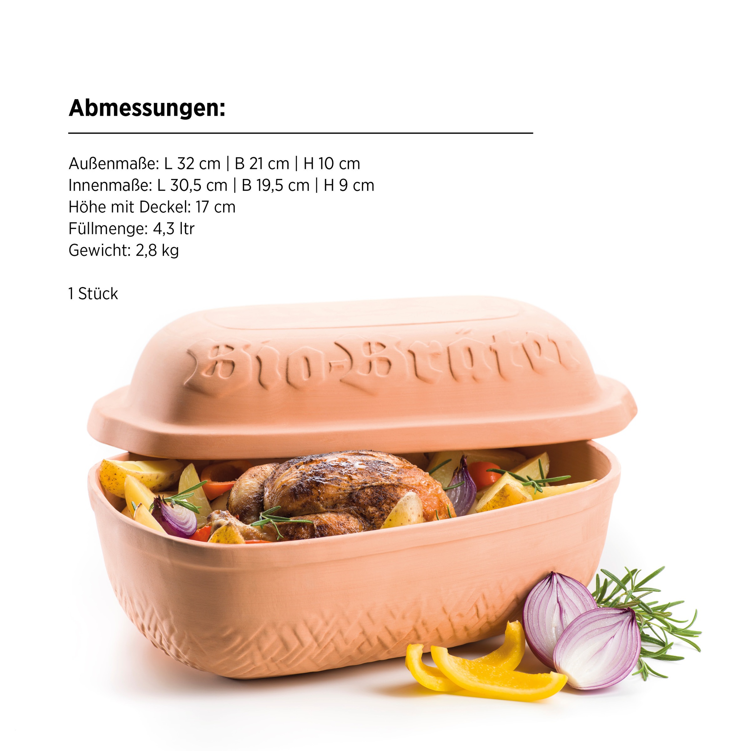 MÄSER Bräter »Bio Bräter« 1 tlg.