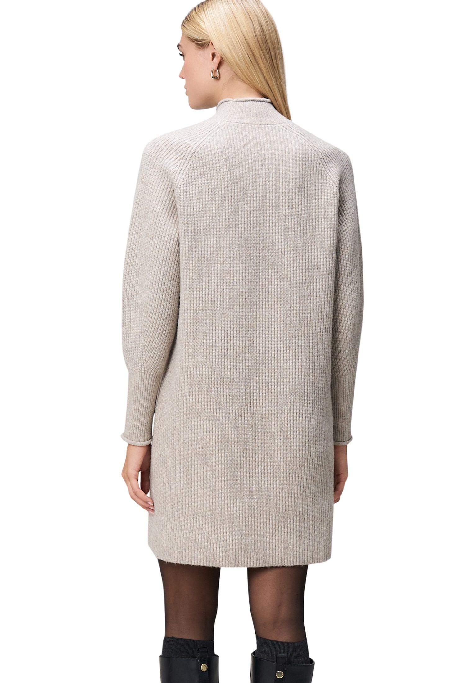 Zero Strickkleid »Strickkleid mit Stehkragen«