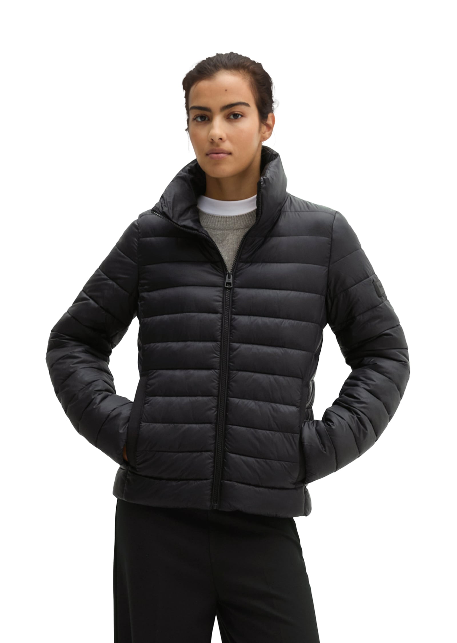 Marc O'Polo Steppjacke fitted mit recycelten Materialien, leicht