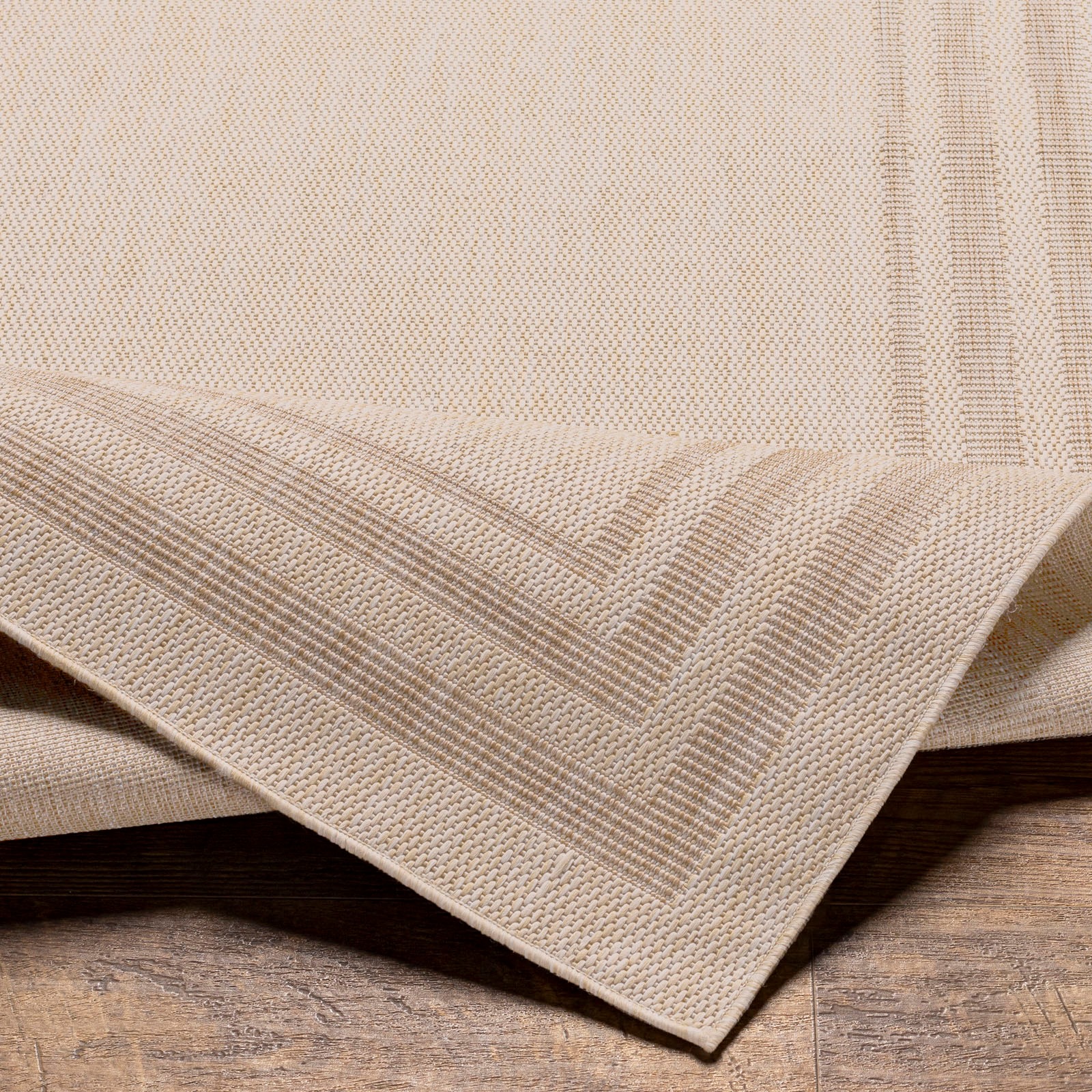 Livabliss Teppich »LENON«, rechteckig, 4 mm Höhe, Teppich In- /Outdoor Boho Jute-Optik, Balkon, Terrasse, Garten, Beige