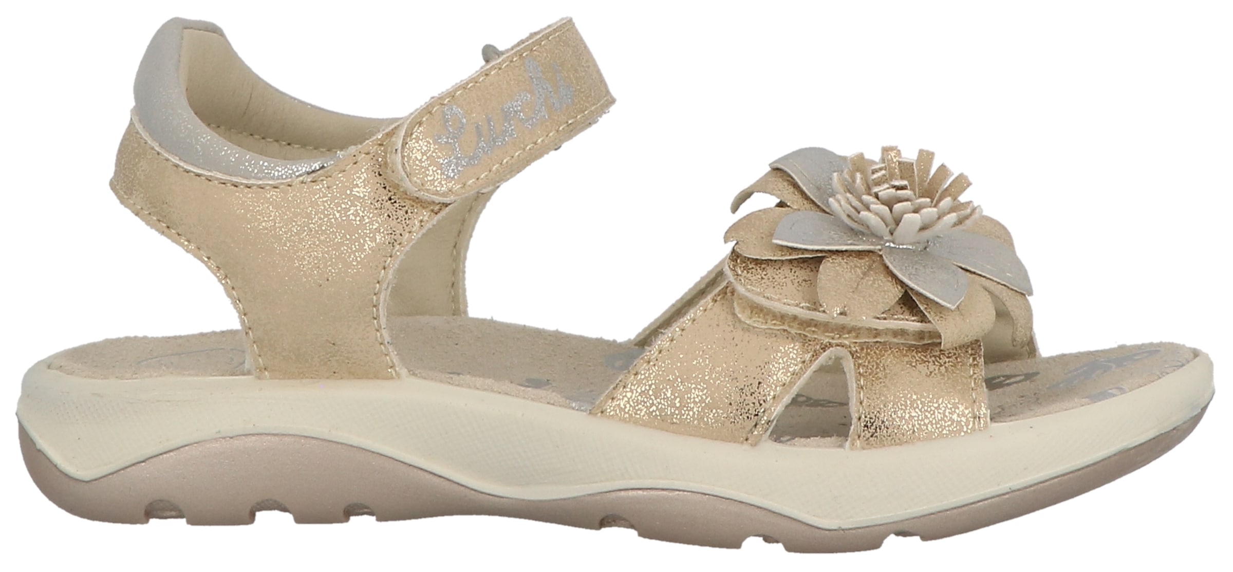 Lurchi Sandale »Flora«, Sandalette mit Klettverschlüssen, Größenschablone zum Download