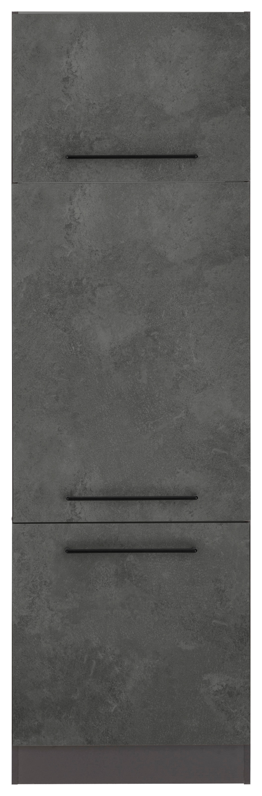 HELD MÖBEL bei schwarzer Kühlumbauschrank breit, Metallgriff cm 200 OTTO Türen, hoch, 60 »Tulsa«, 3 cm