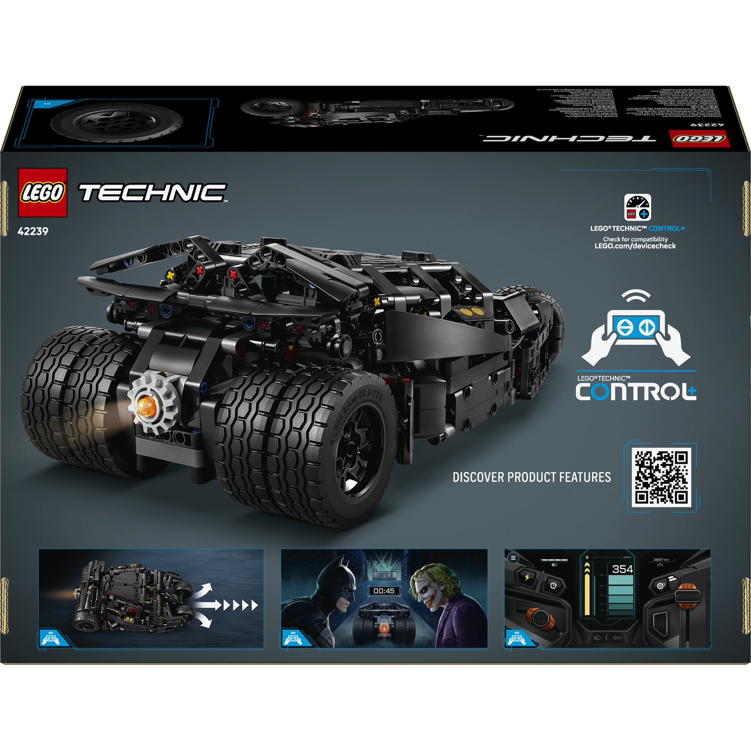 LEGO® Konstruktionsspielsteine »Batmobile Tumbler (42239), LEGO Technic« Made in Europe
