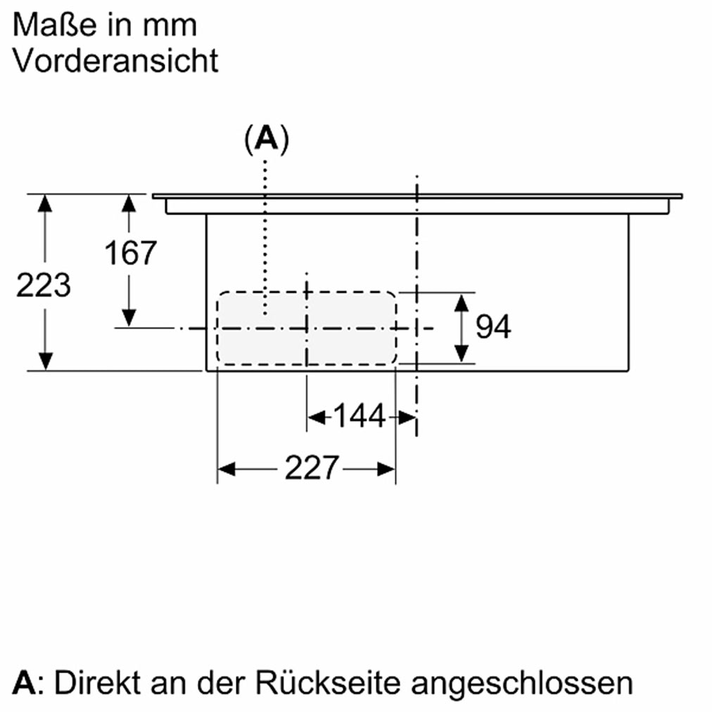 SIEMENS Kochfeld mit Dunstabzug »ED711HQ26E«, mit Flachkanal