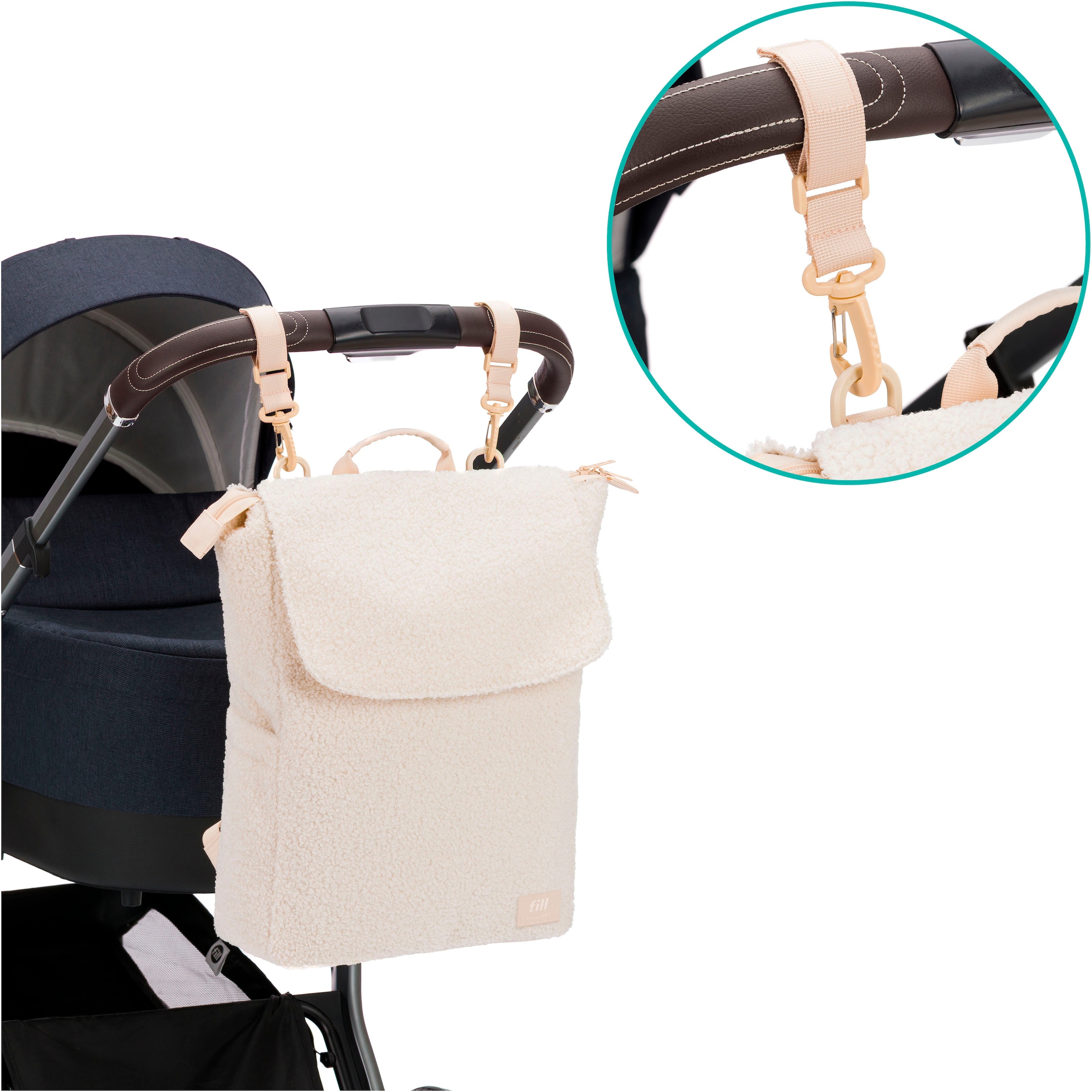 Fillikid Wickelrucksack »Teddy« inkl. Wickeltunterlage