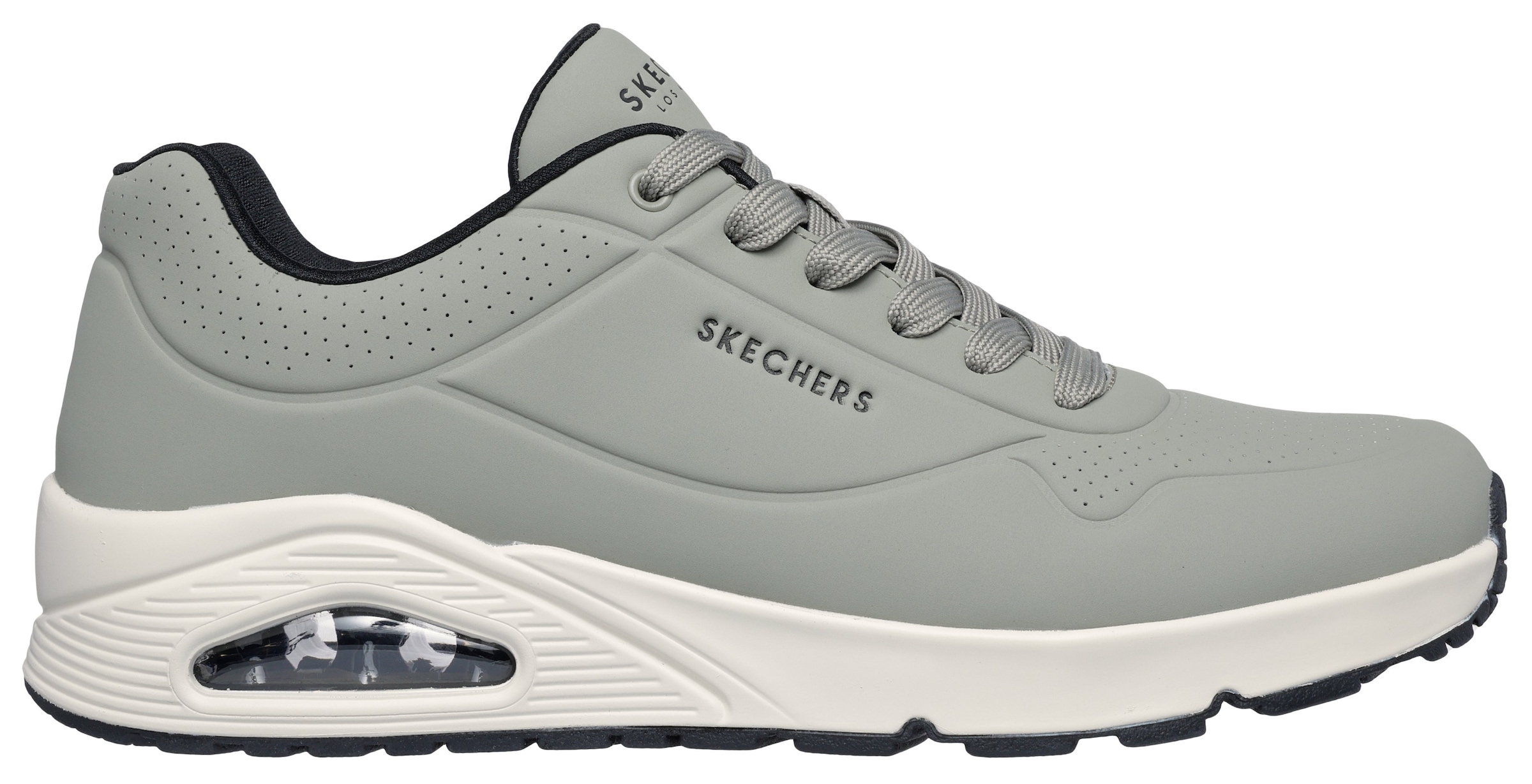 Skechers Sneaker »Uno - Stand on Air«, Freizeitschuh, Halbschuh, Schnürschuh mit Air-Cooled Memory Foam