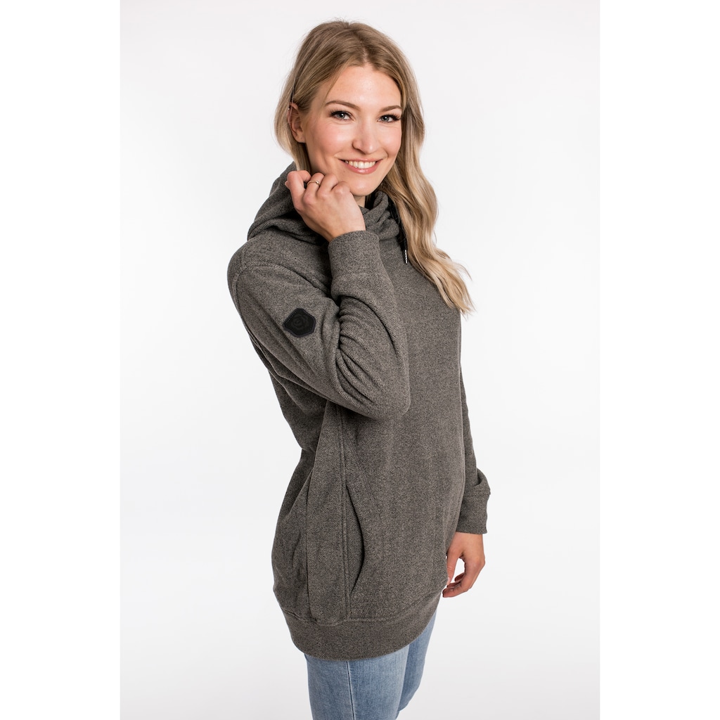 DEPROC Active Kapuzensweatshirt »SWEAT ALBERTA WOMEN«, aus funktionalem Piqué-Fleece