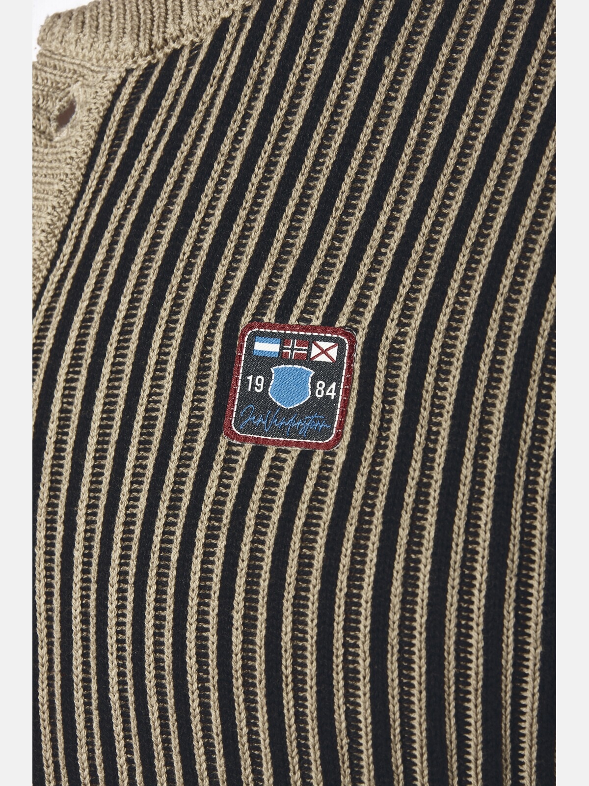 Jan Vanderstorm Rundhalspullover »Pullover AKSELVIK«