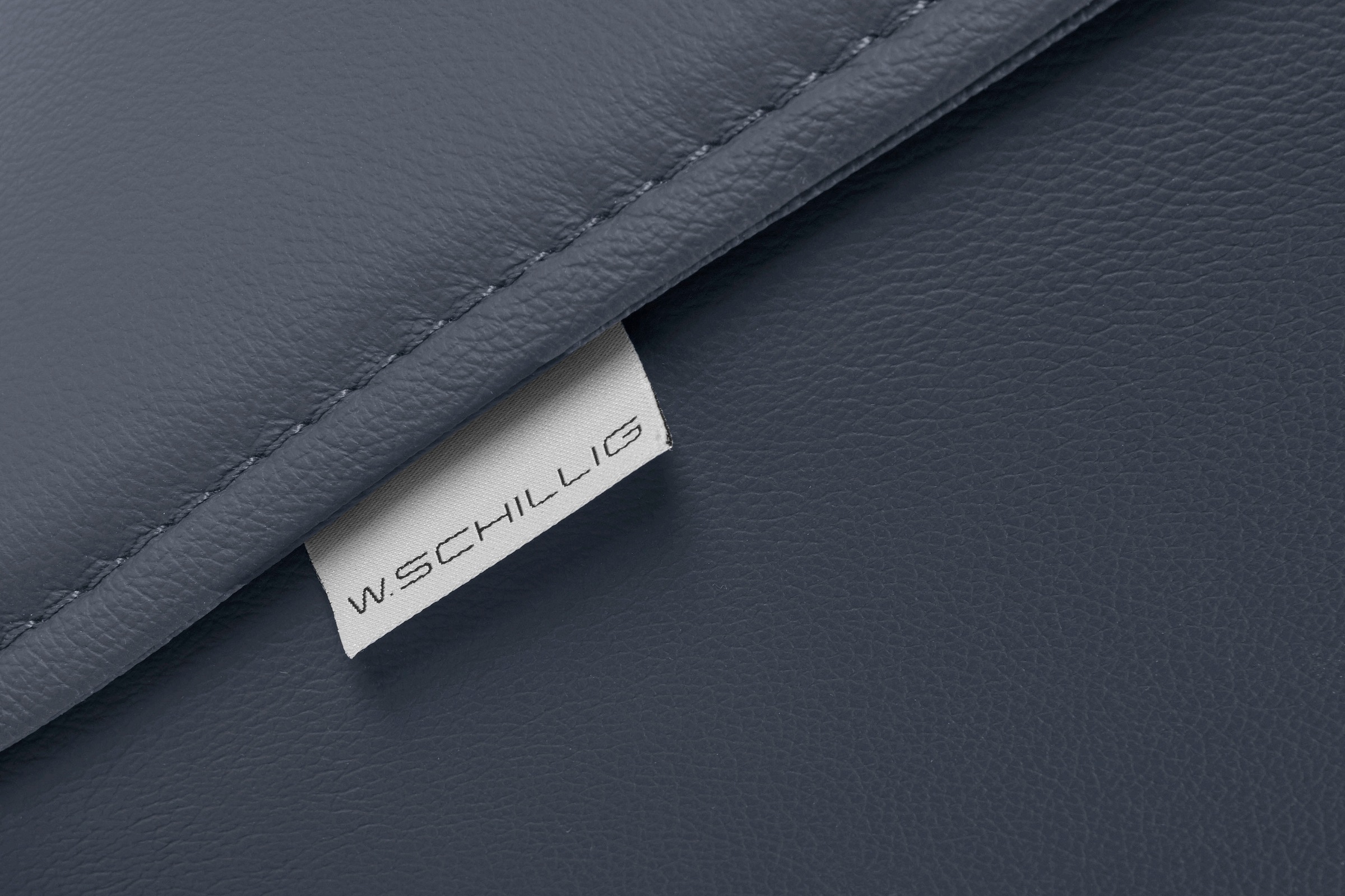 W.SCHILLIG 2,5-Sitzer »sally«, mit Metall-Winkelfüßen in Silber matt, Breite 174 cm