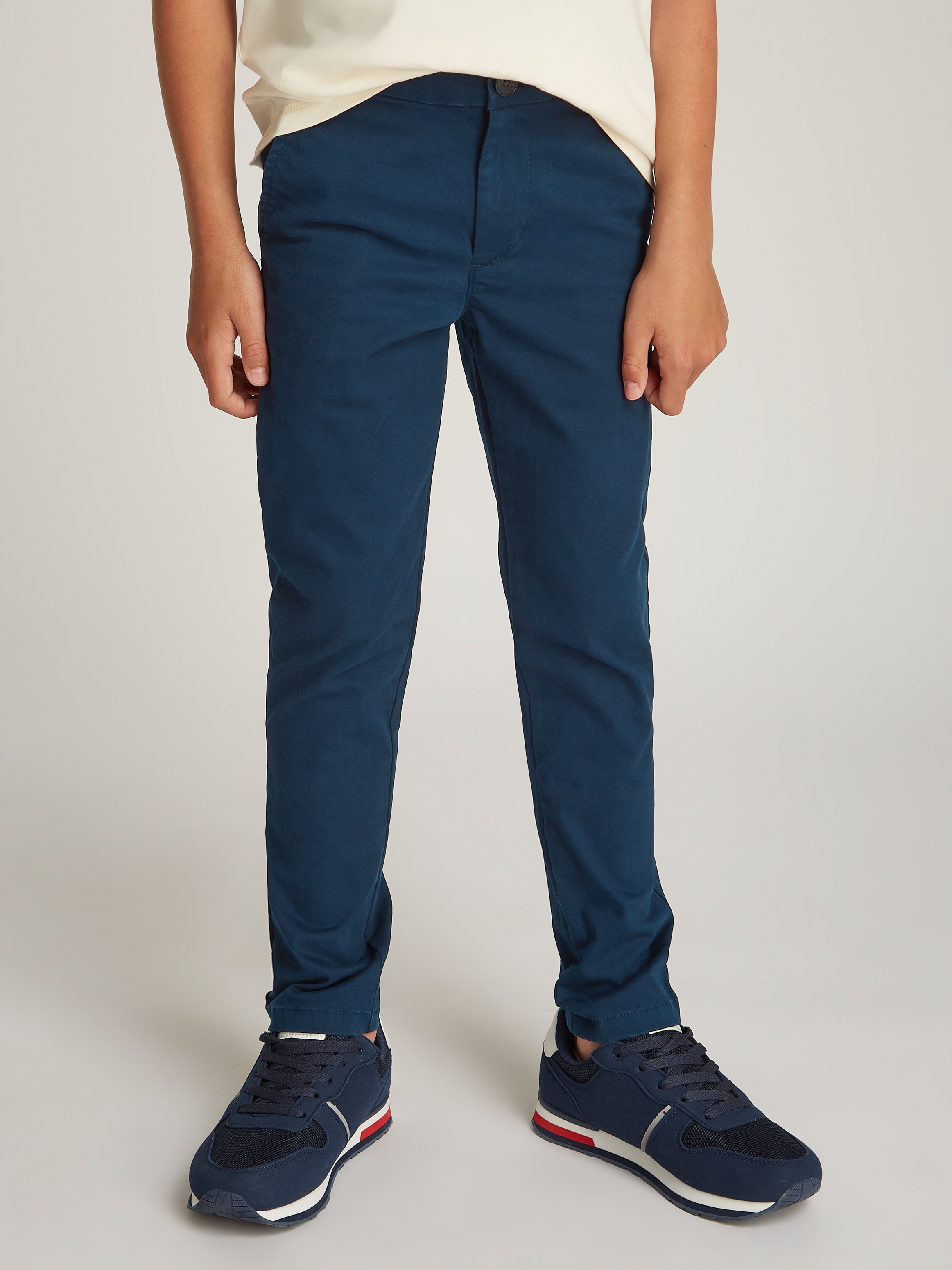 TOMMY HILFIGER Chinohose »1985 SOFT TWILL CHINO PANTS«, in Twill Qualität