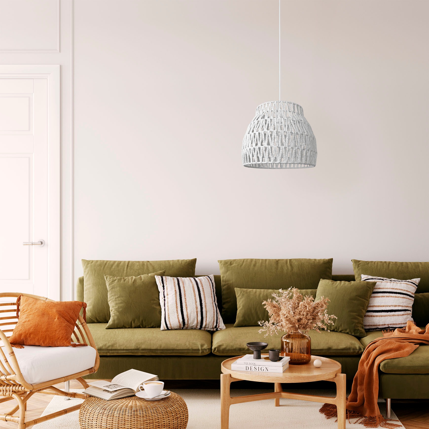 Paco Home Pendelleuchte »HUGO PD1«, 1 flammig, Leuchtmittel E27 | ohne Leuchtmittel