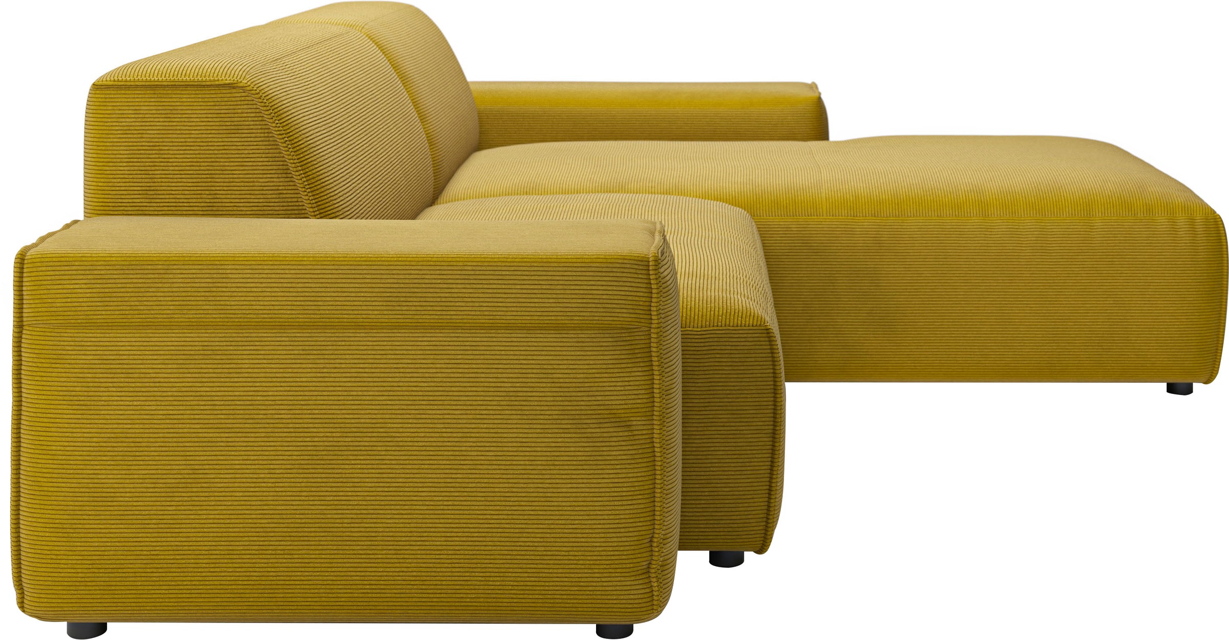 andas Ecksofa »Glimminge L-Form auch in Breitcord, Feincord + Easy care-Bezug,«, Breite 234, Zierkissen