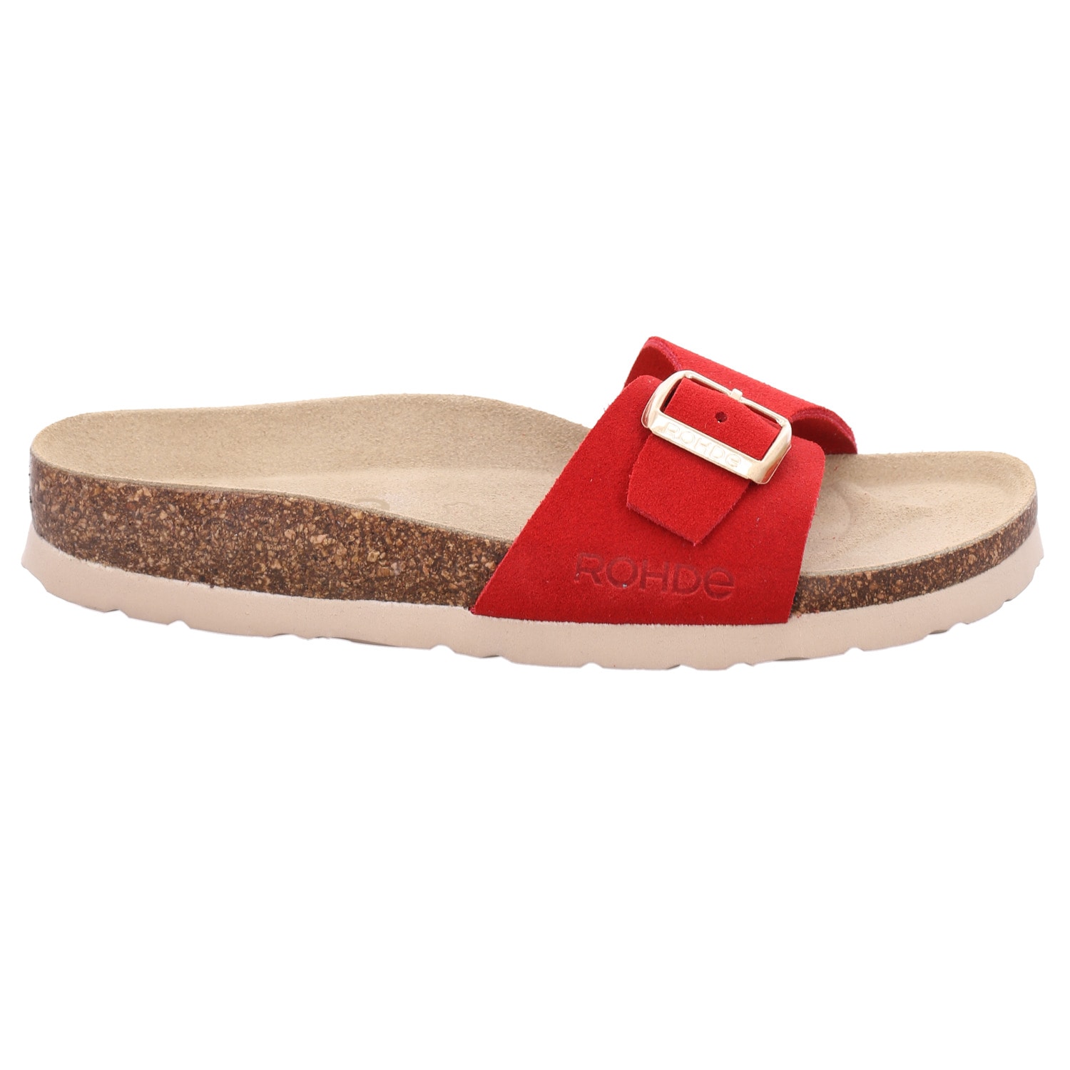 Rohde Pantolette  Sommerschuh, Schlappen mit vorgeformtem Softfußbett