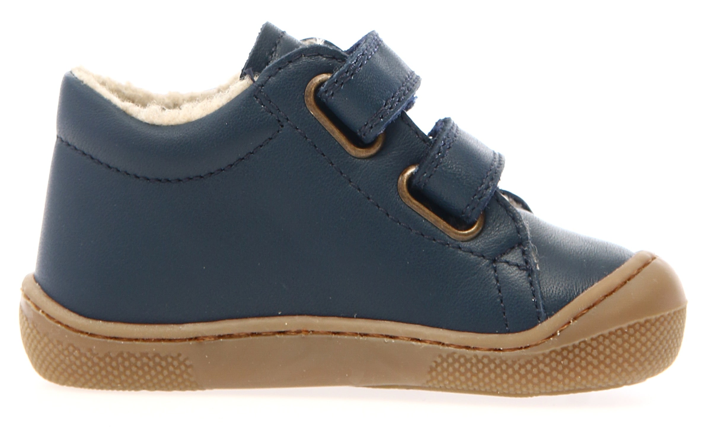 Naturino Lauflernschuh »Amur«  Babyschuh, Klettschuh mit Wollfutter, Größenschablone zum Download