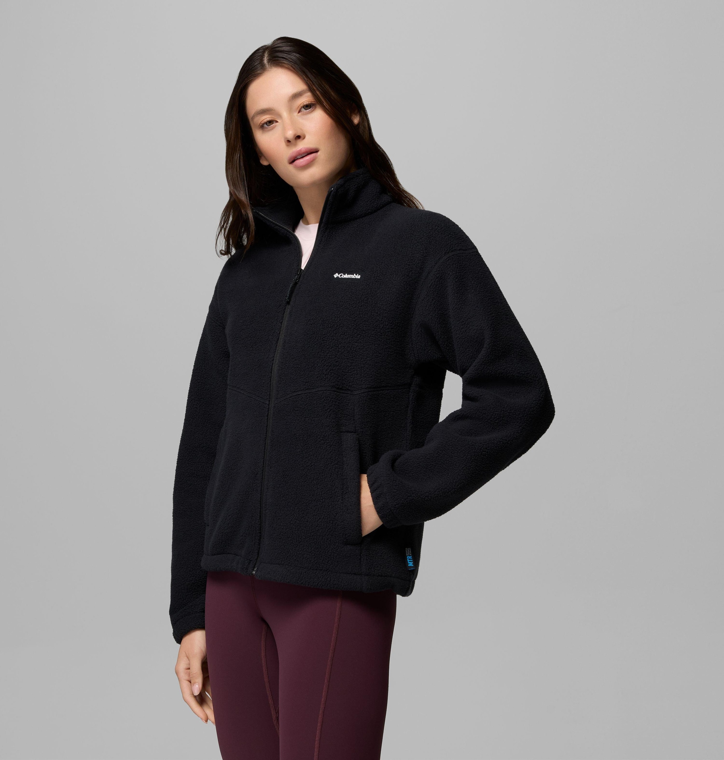 Columbia Fleecejacke »Timber Meadow  MTR Fleece Full Zip« mit durchgehendem Reißverschluss, wasserabweisend, windabweisend