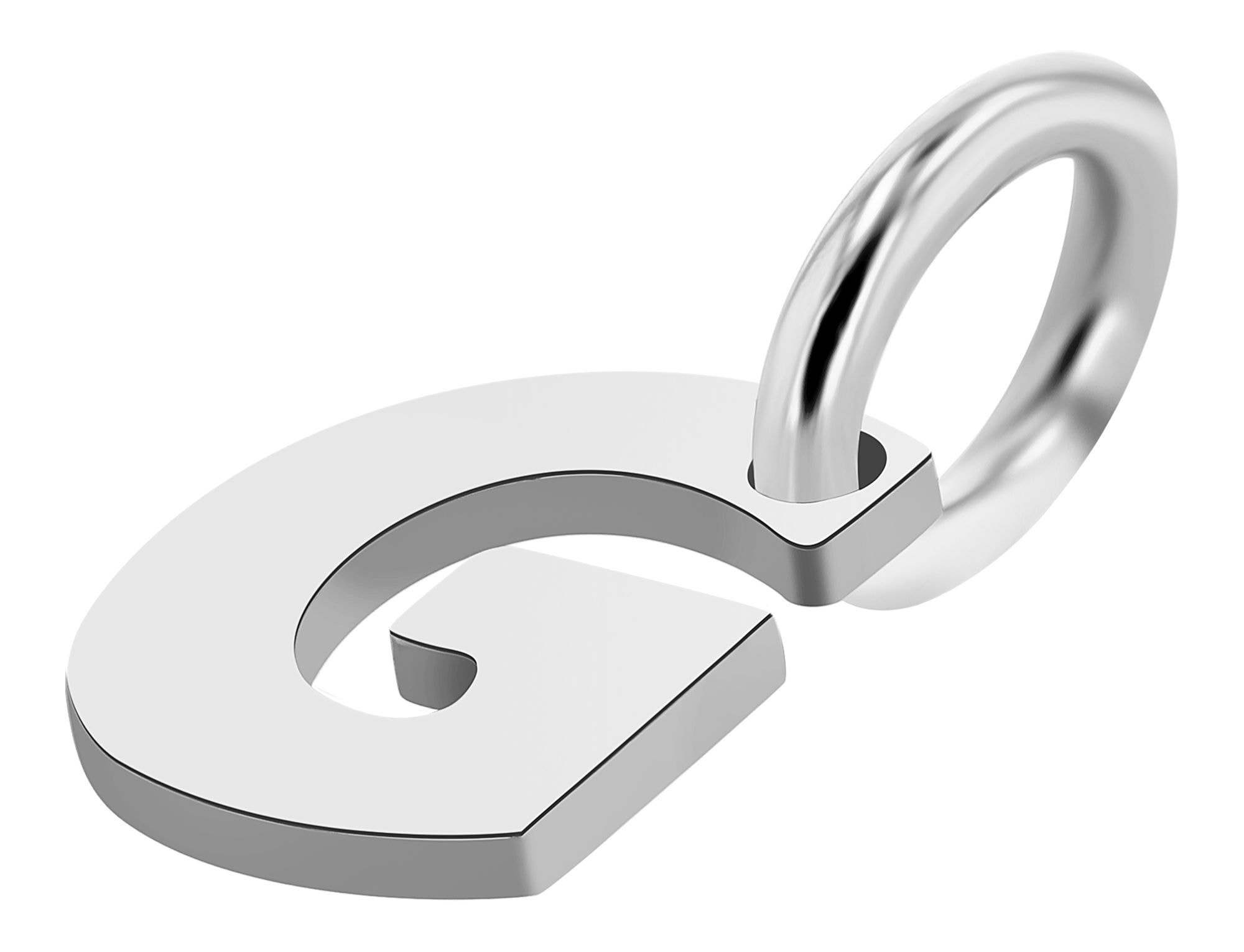 Adelia´s Buchstabenanhänger »Unisex Anhänger ¿ Buchstabe N Buchstabenanhänger aus 925 Silber«