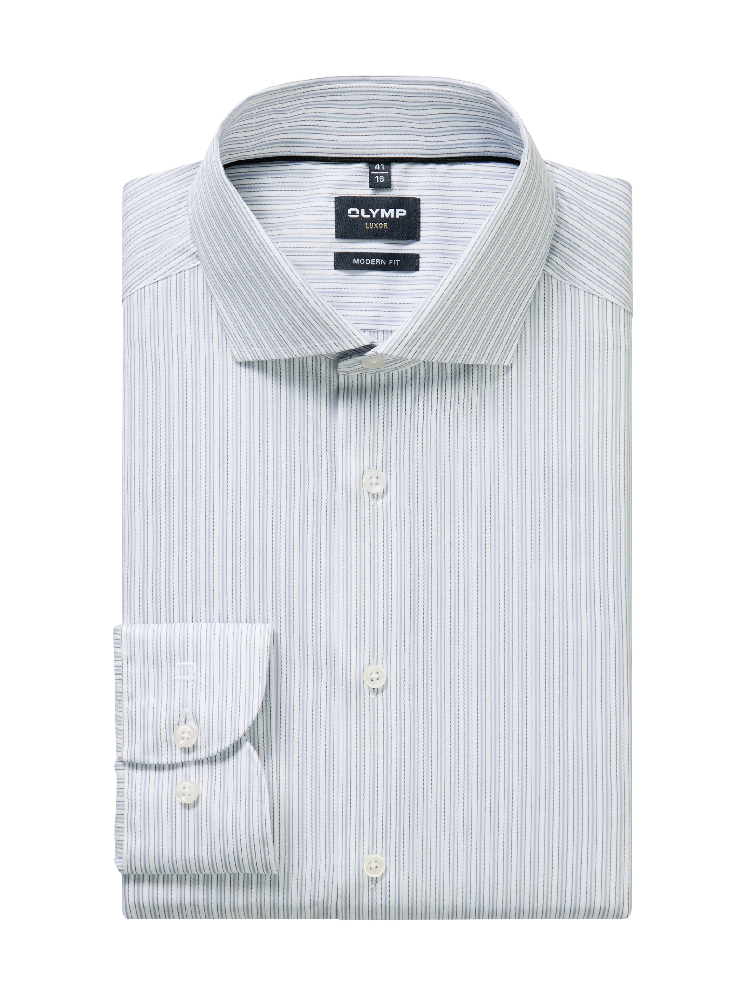 OLYMP Langarmhemd »Luxor« modern fit, Royal -Kentkragen, Businesshemd