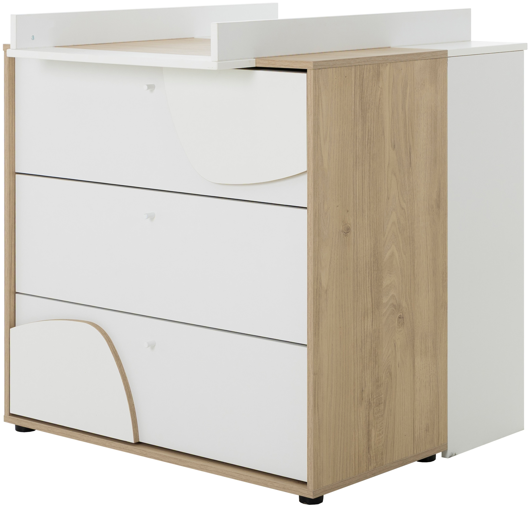 Galipette Babyzimmer-Komplettset »BASILE SET N°2 6tlg« 6 tlg. tlg. Komplettes Kinderzimmer mit viel Stauraum