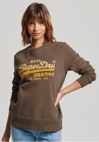 Superdry Sweatshirt »VINTAGE VL EMBELLISH CREW« kaufen