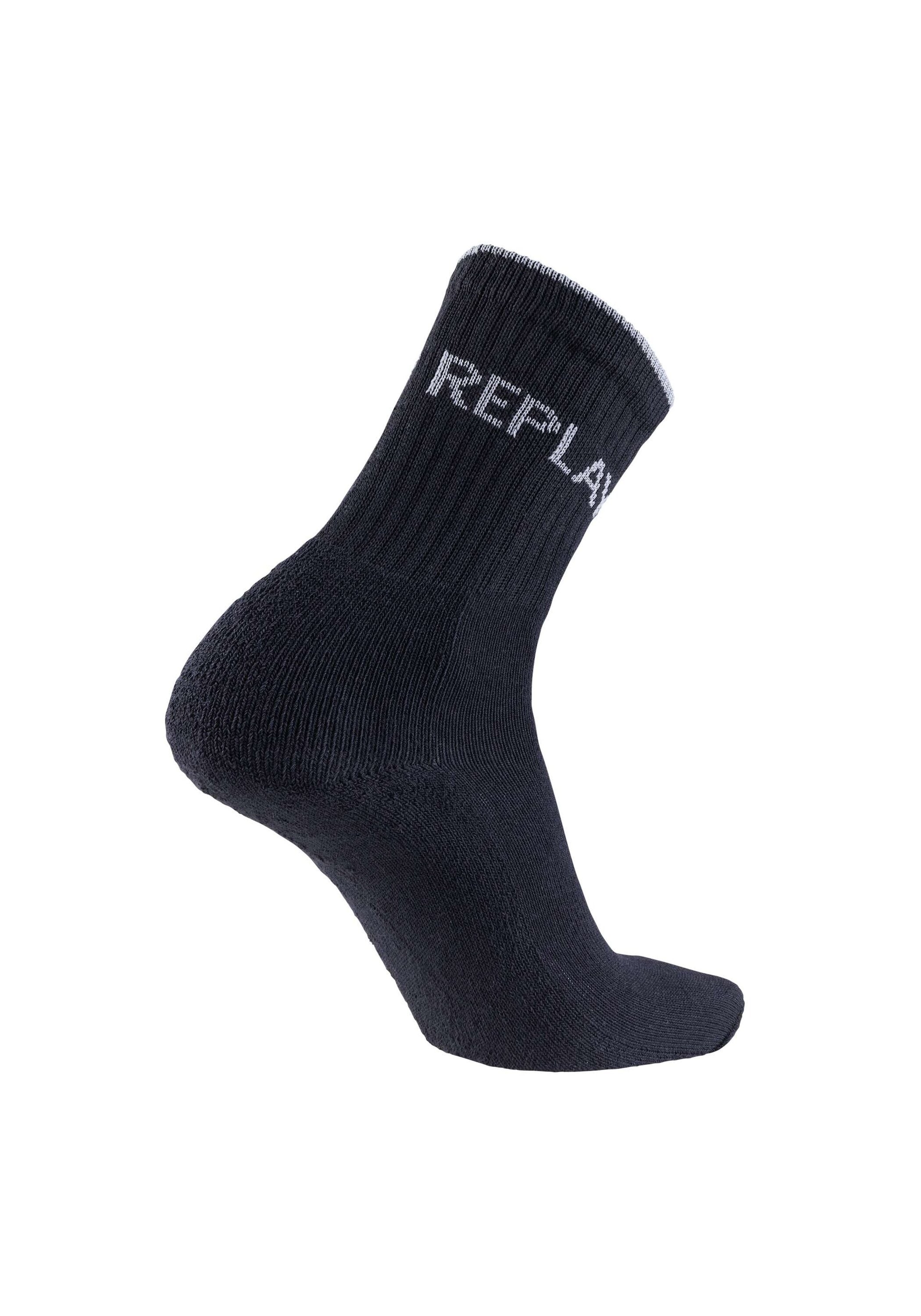 Replay Kurzsocken »Socken REPLAY TENNIS Leg Logo 9Prs Banderole 9er Pack«