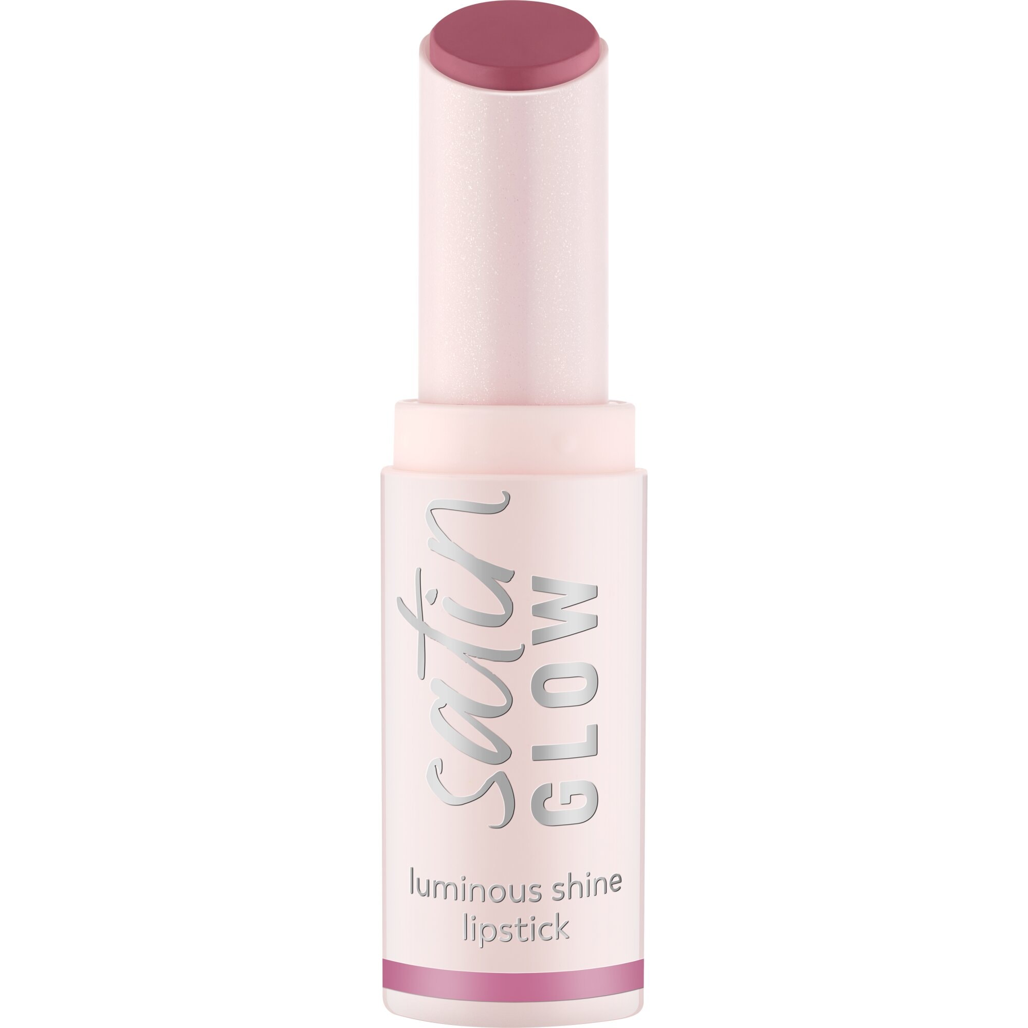 Essence Lippenstift »satin GLOW luminous shine lipstick«, (Set, 3 tlg.), 3-tlg., Satin-Finish, langanhaltend, pflegend, hohe Deckkraft