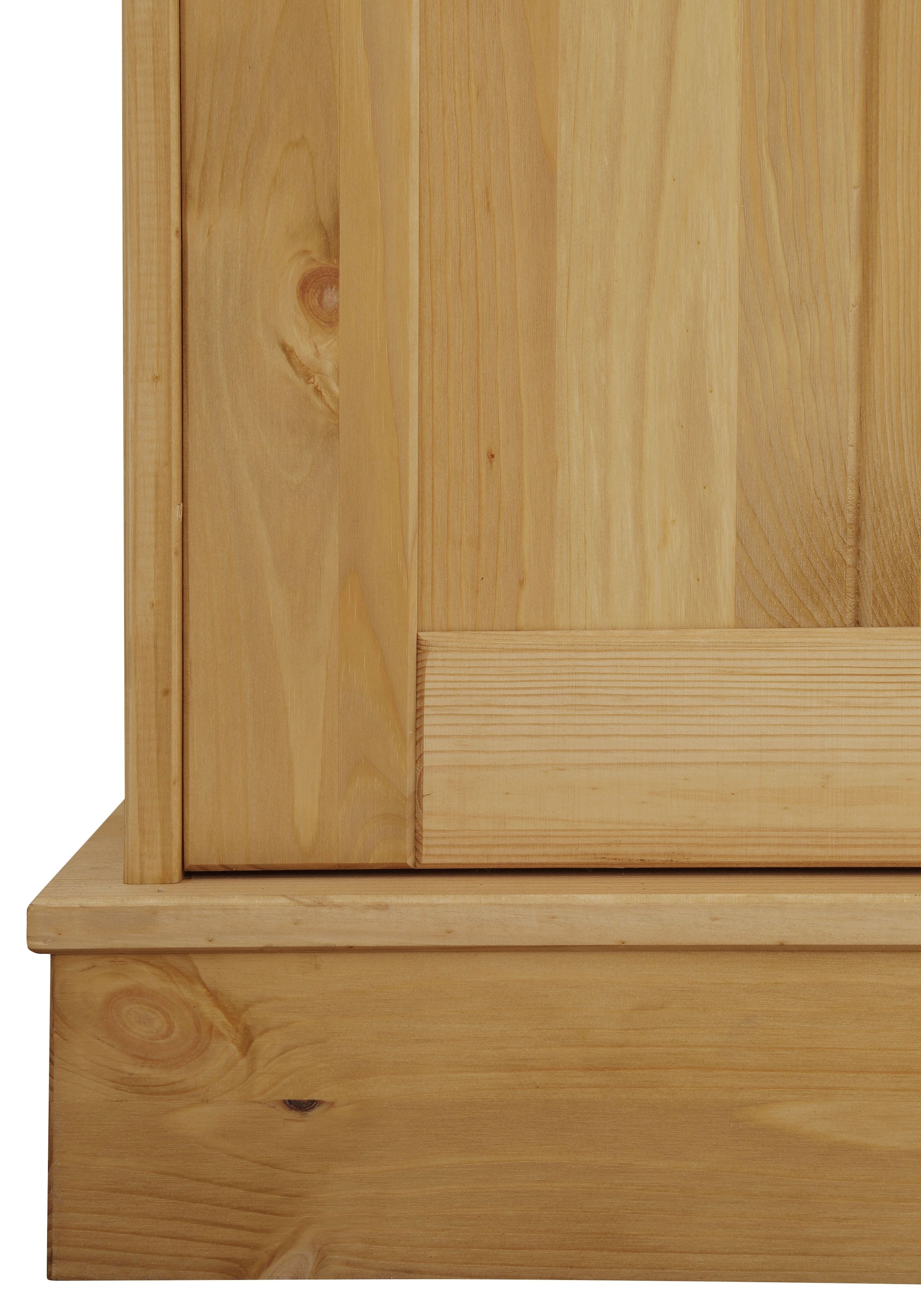 Home affaire Drehtürenschrank »Indra«, (3 Breiten: 100/145/233 cm H/T ca.187/54 cm), aus massiver Kiefer, mit Spiegel bei der 3- und 5trg.Variante