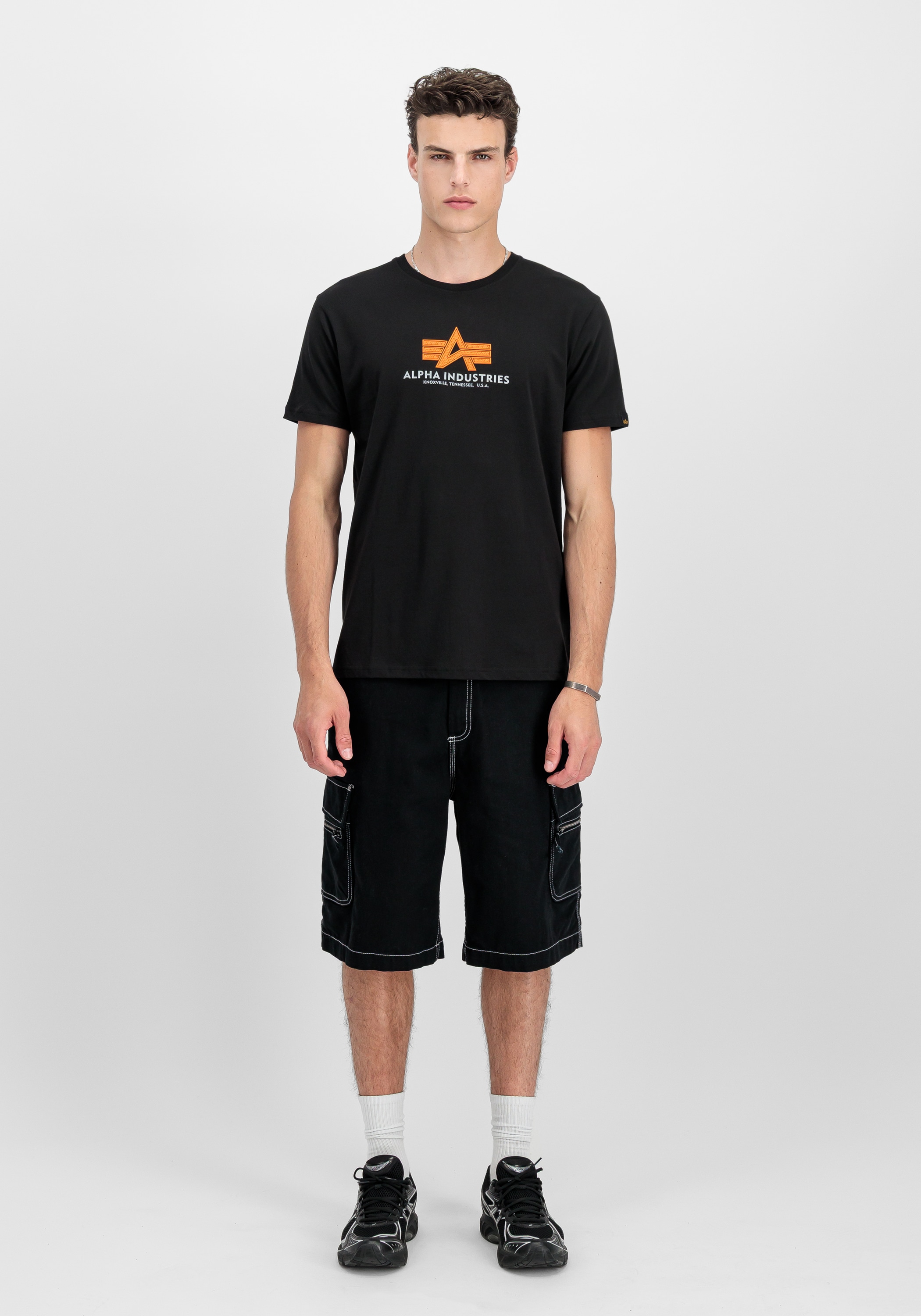 Alpha Industries T-Shirt »Alpha Industries Men - T-Shirts Basic T-Shirt BL Rubber«