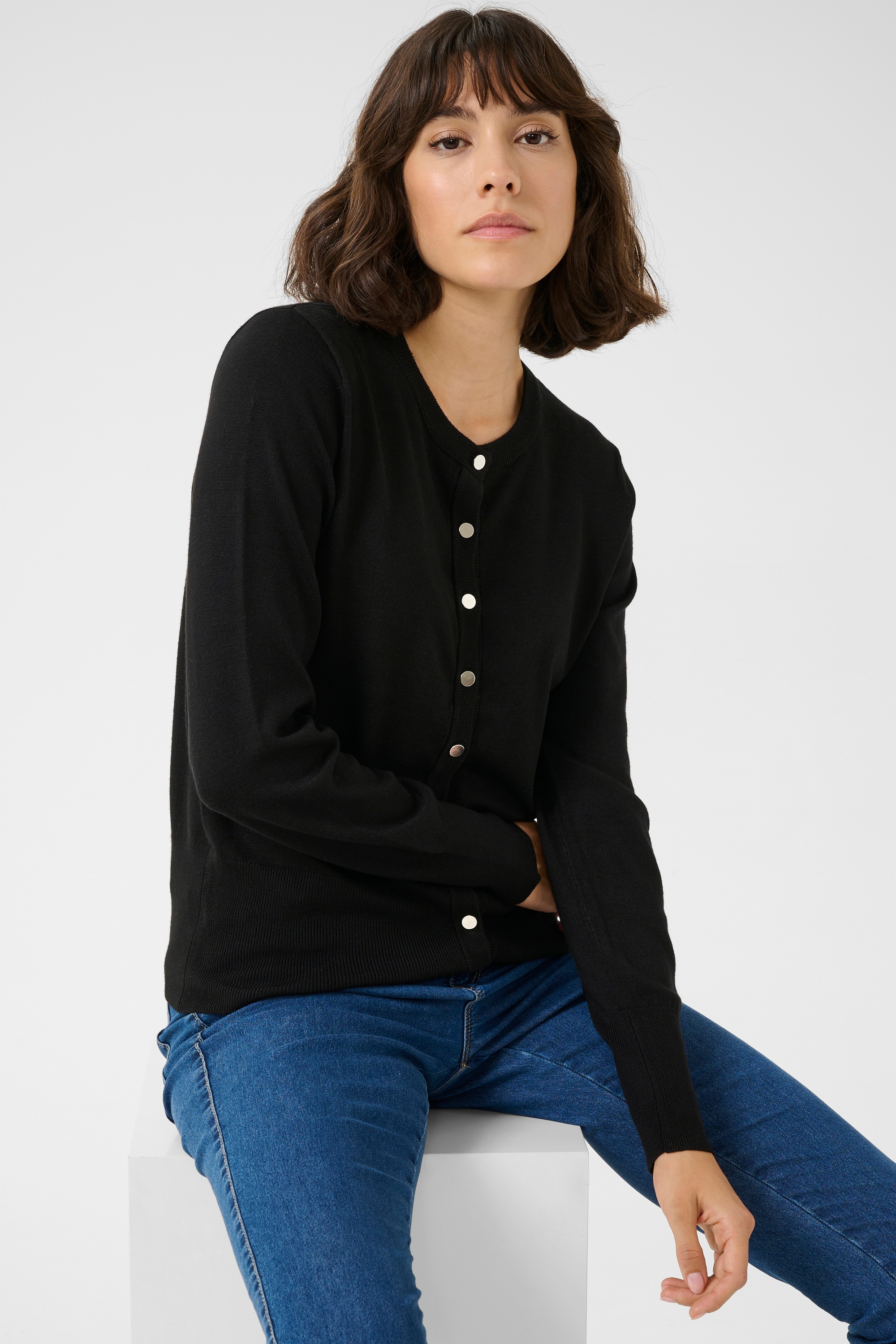 KAFFE Strickjacke »Strickjacke KAlizza«