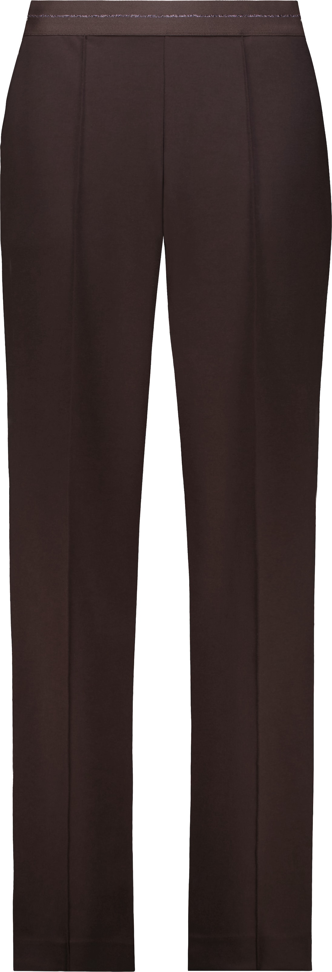 Monari Jogger Pants »Basic Lurex«  elastischer Bund mit Glitzerstreifen, Straight Fit