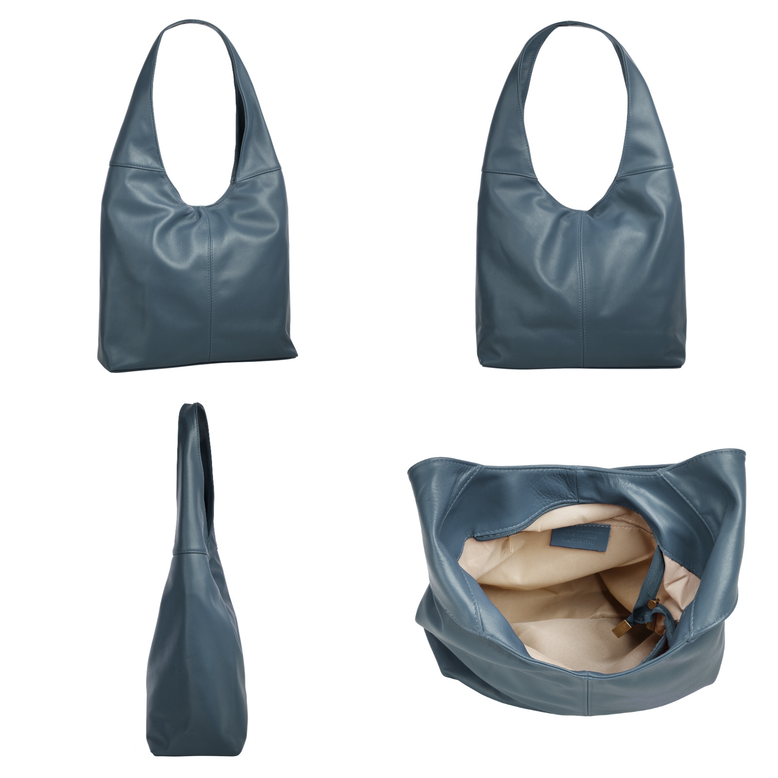 Piké Shopper, echt Leder, Made in Italy