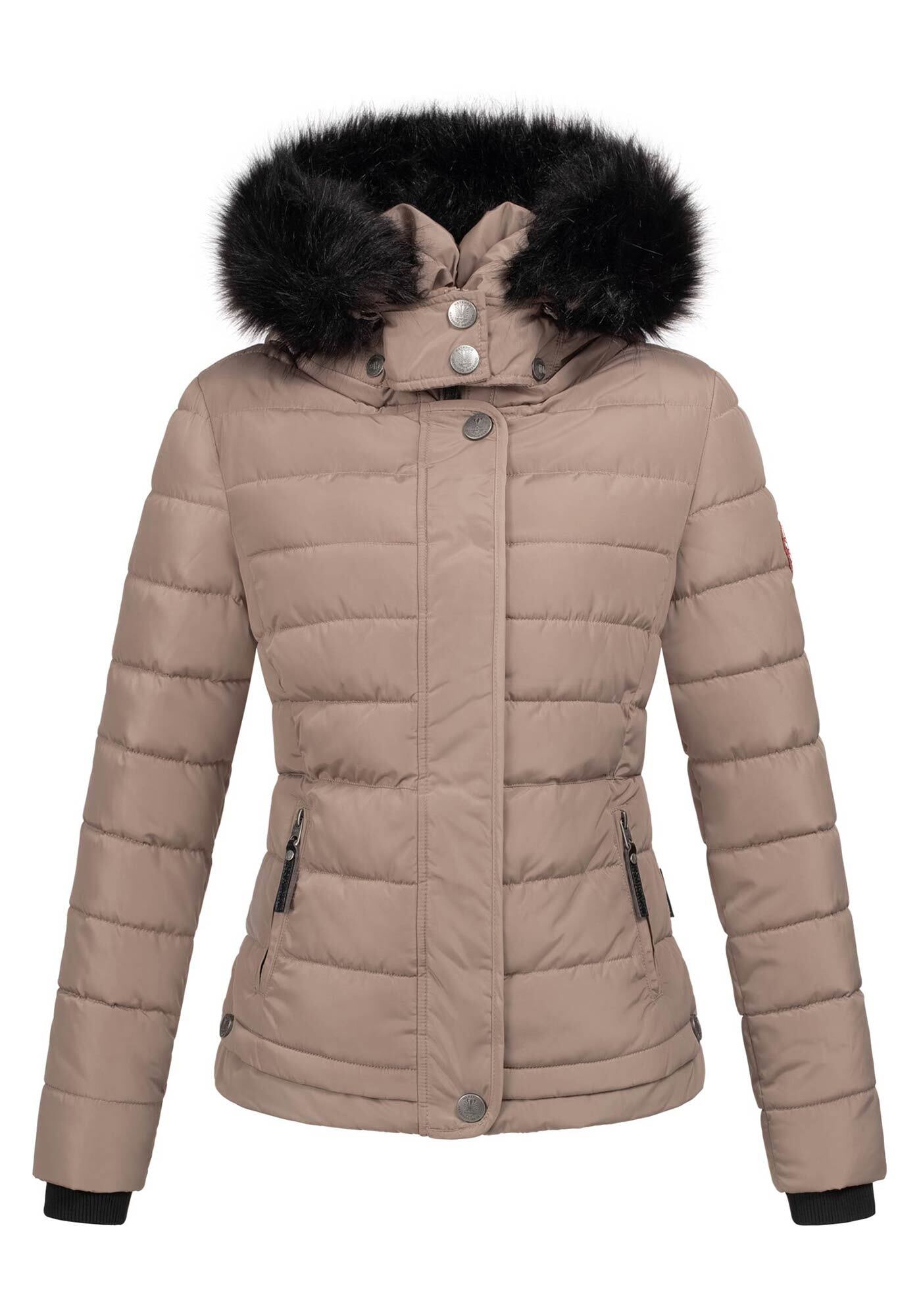 Navahoo Steppjacke »Navahoo Chloe warme Damen Winter Jacke Parka Mantel Stepp Kurzjacke gefüttert NEU B301«